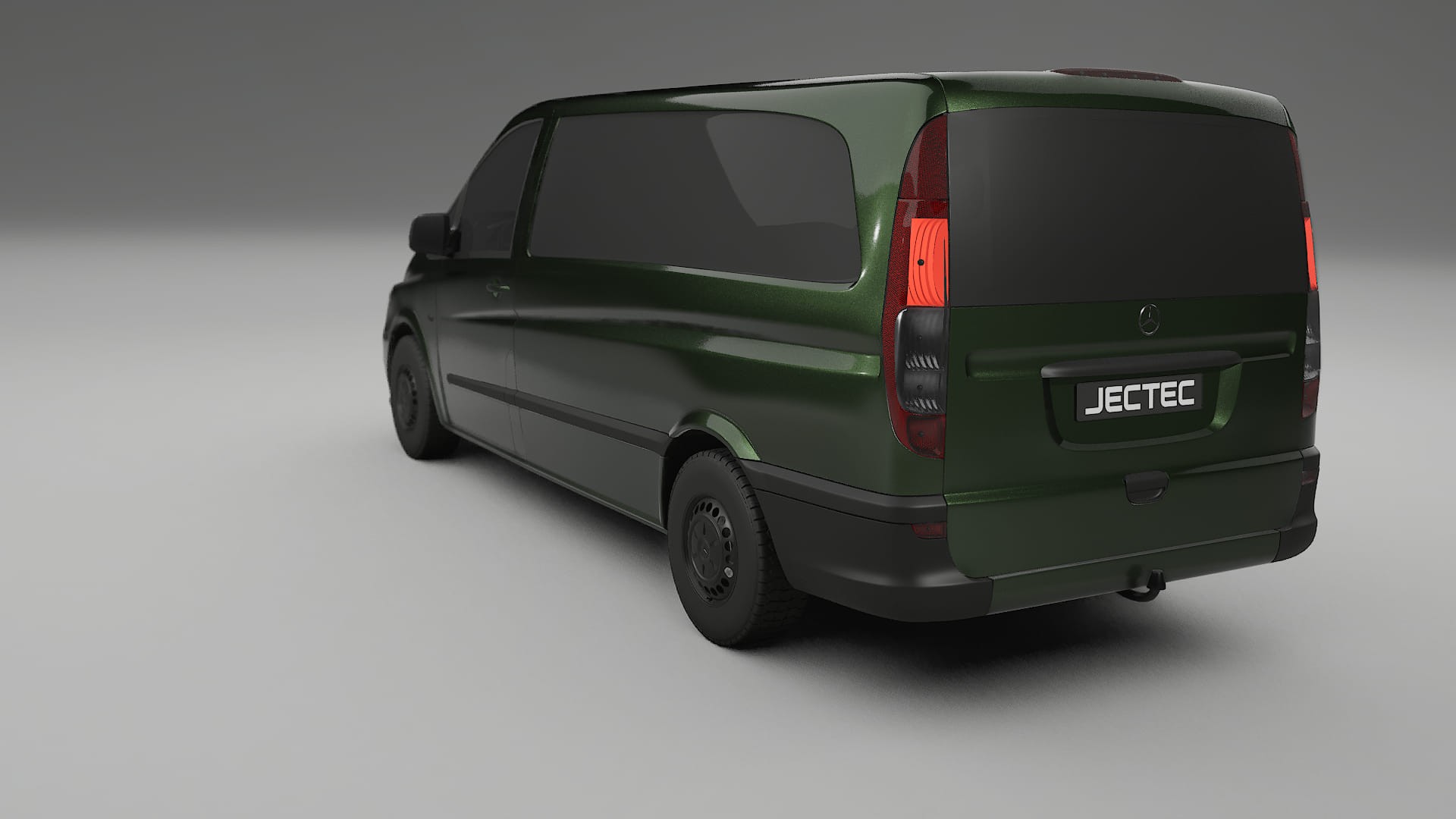 Mercedes Vito Short W639 facelift LCI TPU Lackskyddsfilm | LAGOON Färgskiftande PPF – Komplett Förskuret Kit