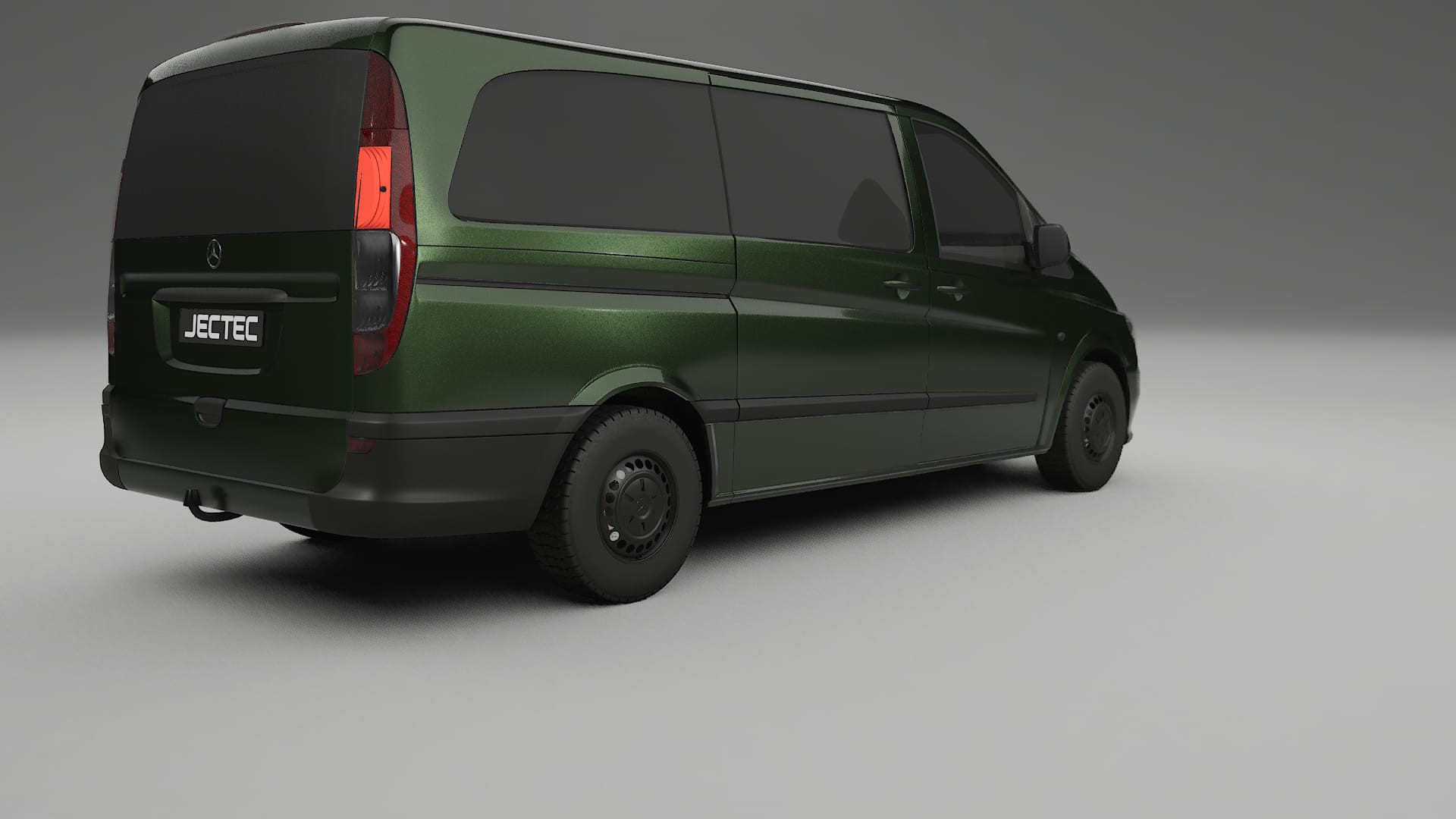 Mercedes Vito Short W639 facelift LCI TPU Lackskyddsfilm | LAGOON Färgskiftande PPF – Komplett Förskuret Kit