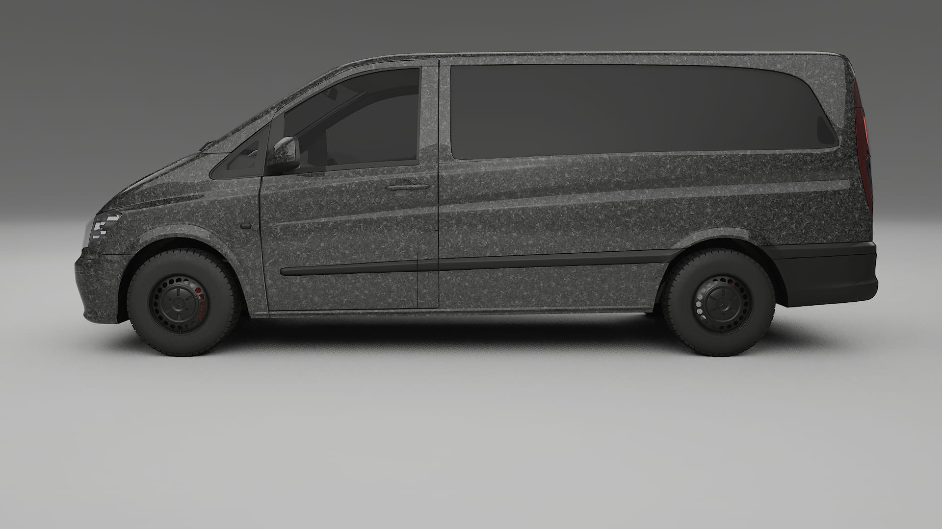 Mercedes Vito Short W639 facelift LCI TPU Lackskyddsfilm | FORGED S Färgskiftande PPF – Komplett Förskuret Kit