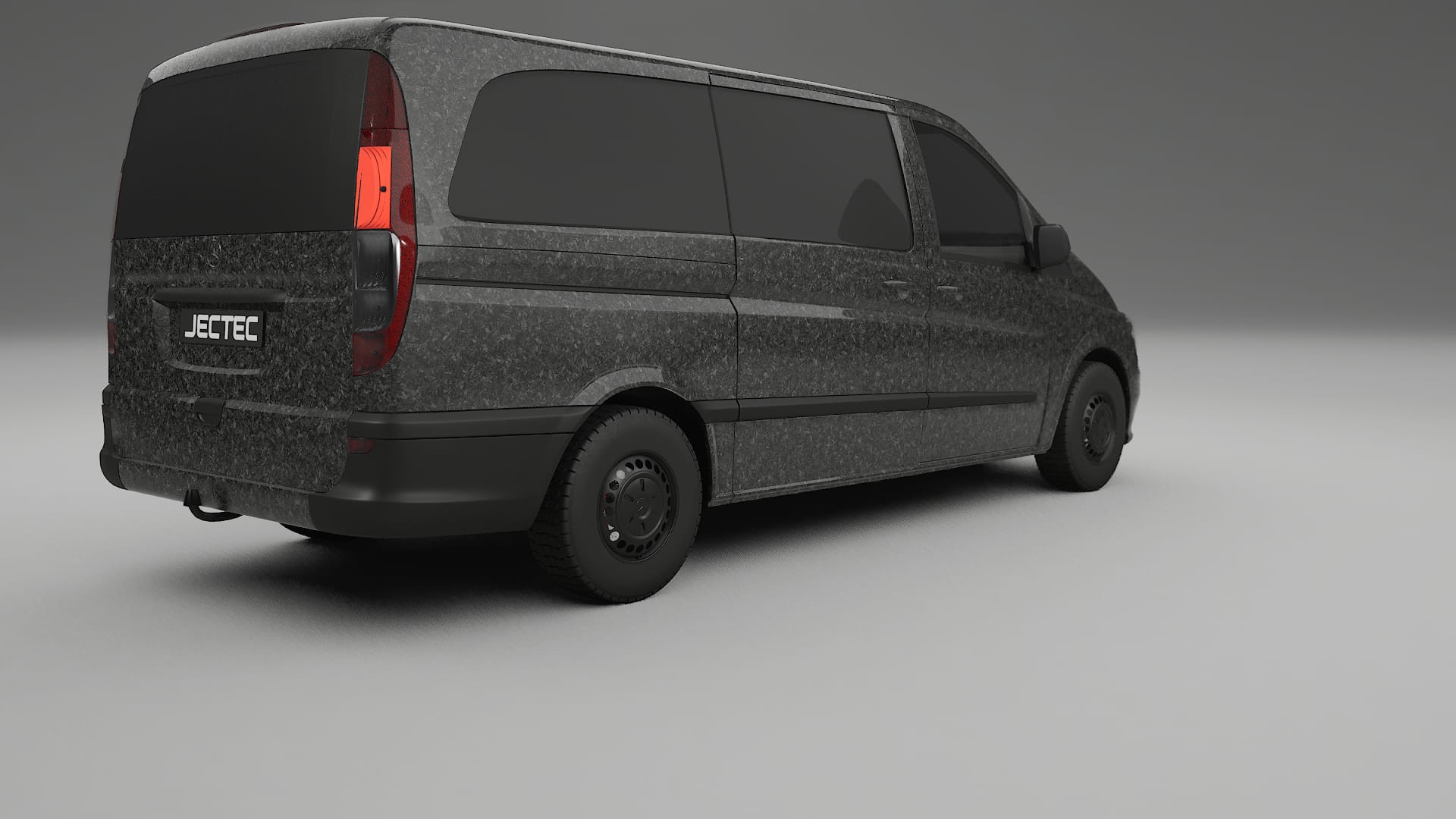 Mercedes Vito Short W639 facelift LCI TPU Lackskyddsfilm | FORGED S Färgskiftande PPF – Komplett Förskuret Kit