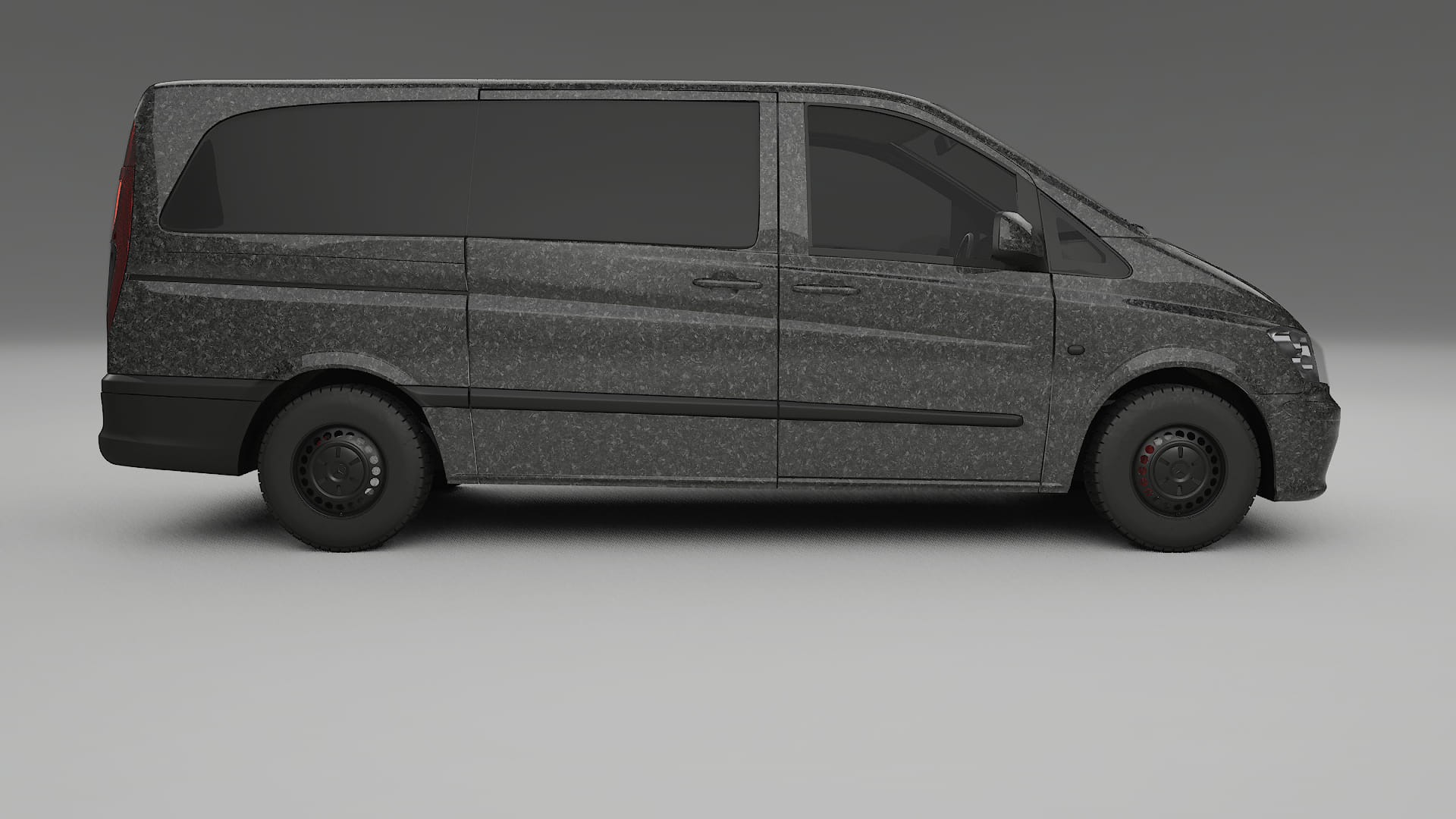 Mercedes Vito Short W639 facelift LCI TPU Lackskyddsfilm | FORGED S Färgskiftande PPF – Komplett Förskuret Kit
