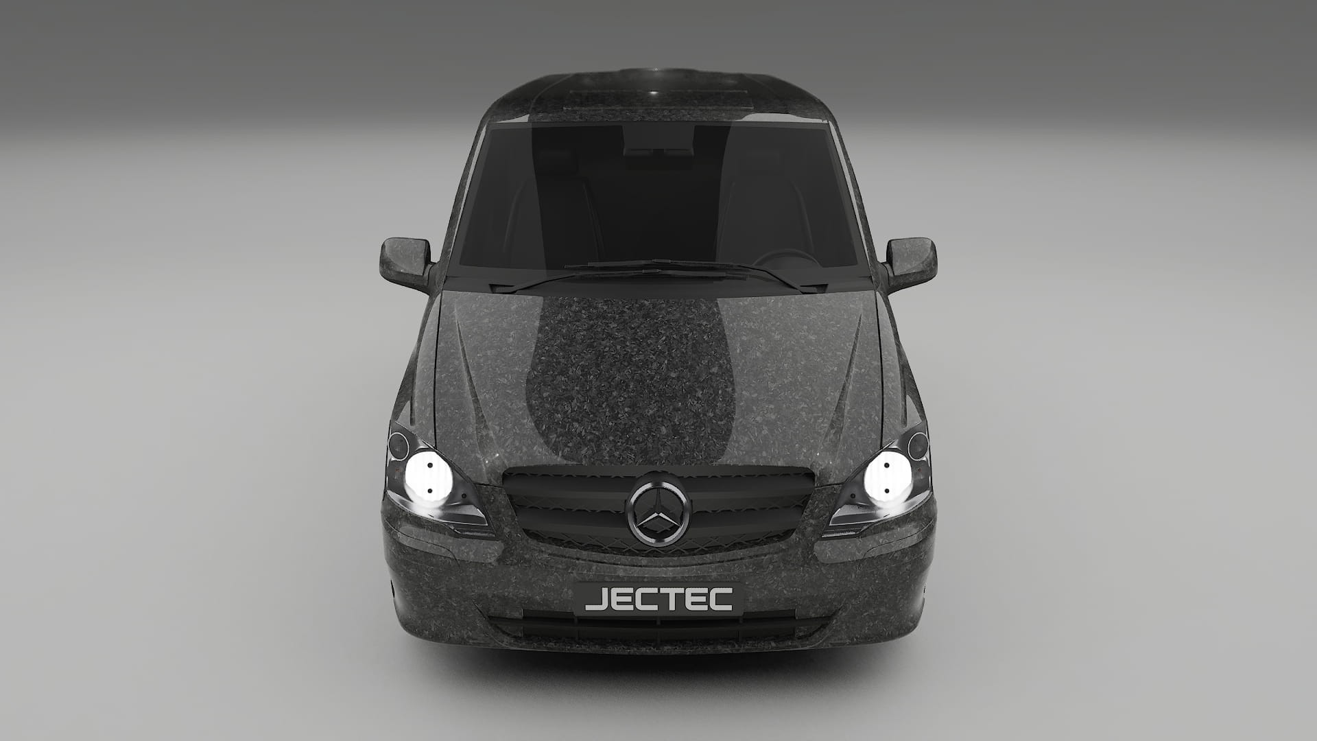 Mercedes Vito Short W639 facelift LCI TPU Lackskyddsfilm | FORGED S Färgskiftande PPF – Komplett Förskuret Kit