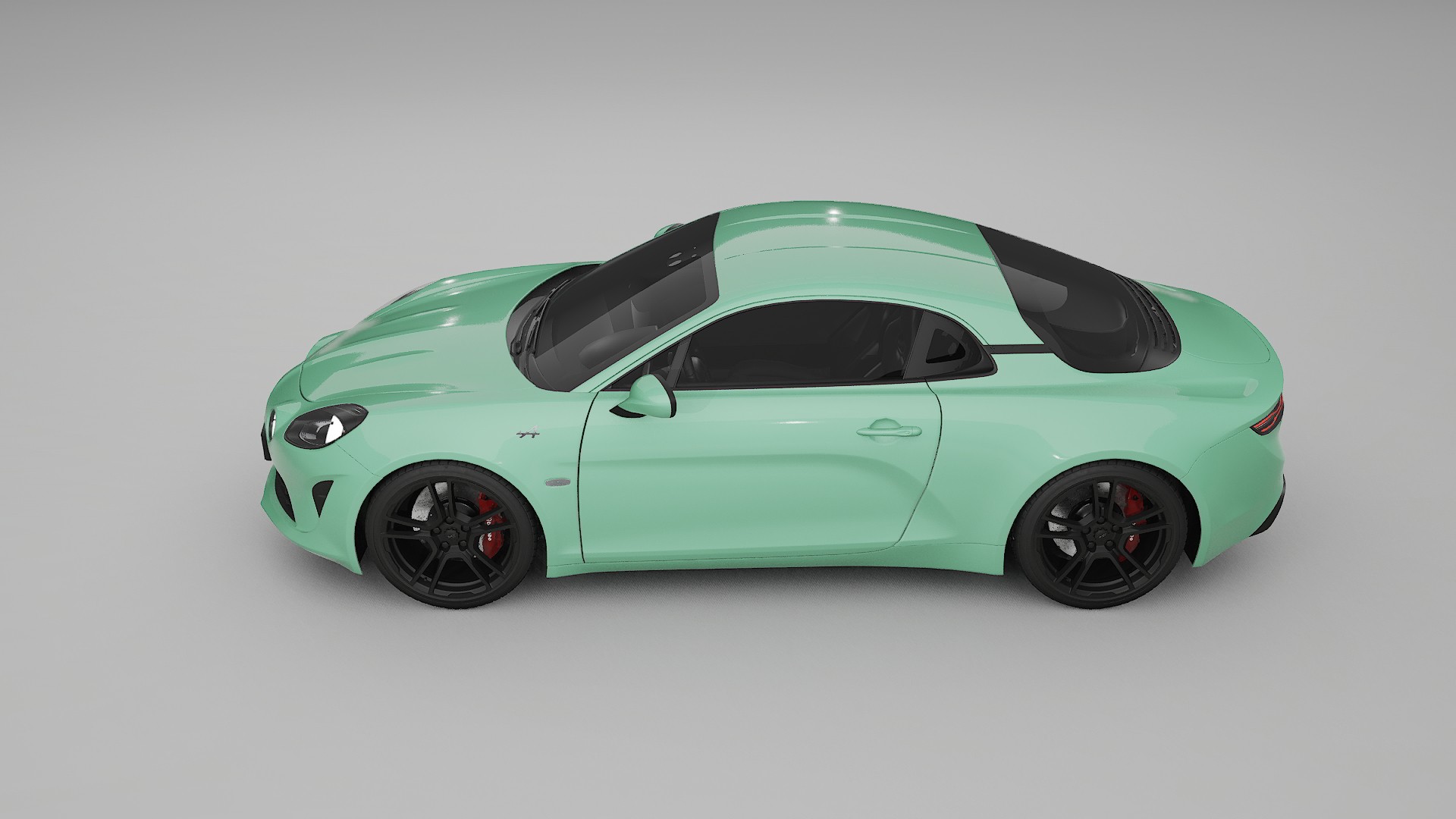 Renault Alpine A110 TPU Lackskyddsfilm | DUSTY Färgskiftande PPF – Komplett Förskuret Kit