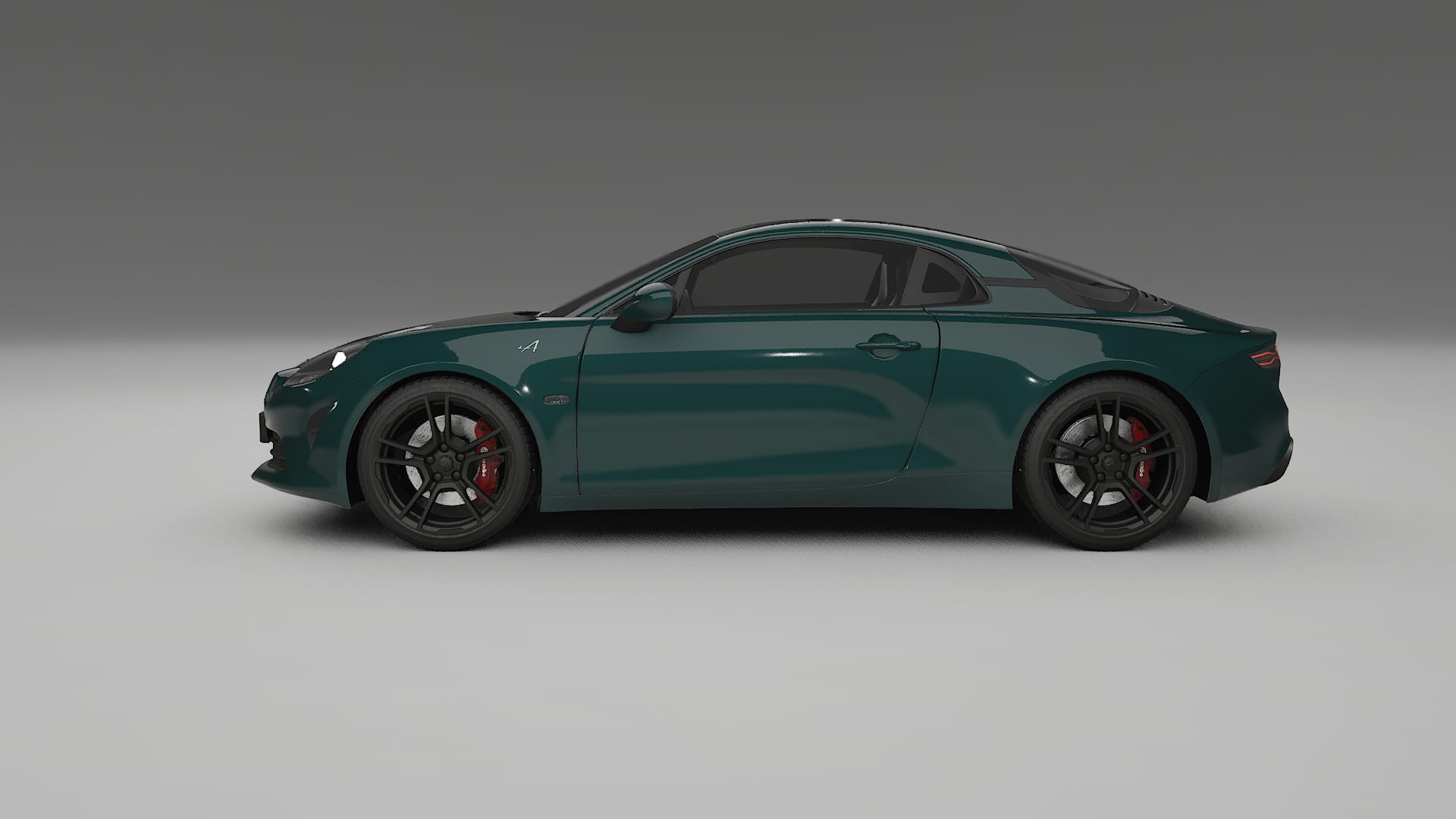 Renault Alpine A110 TPU Lackskyddsfilm | INFERNO Färgskiftande PPF – Komplett Förskuret Kit