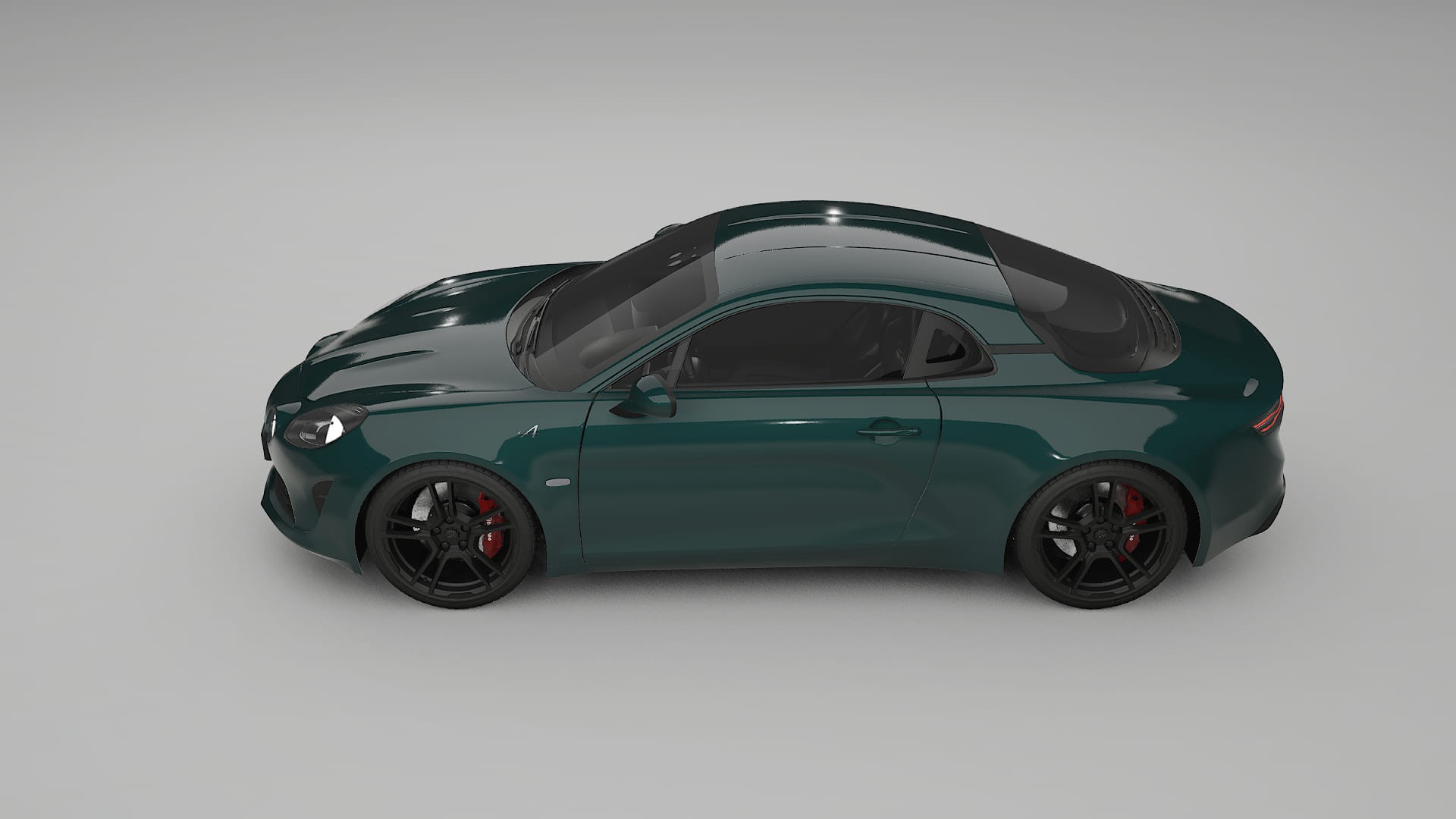 Renault Alpine A110 TPU Lackskyddsfilm | INFERNO Färgskiftande PPF – Komplett Förskuret Kit