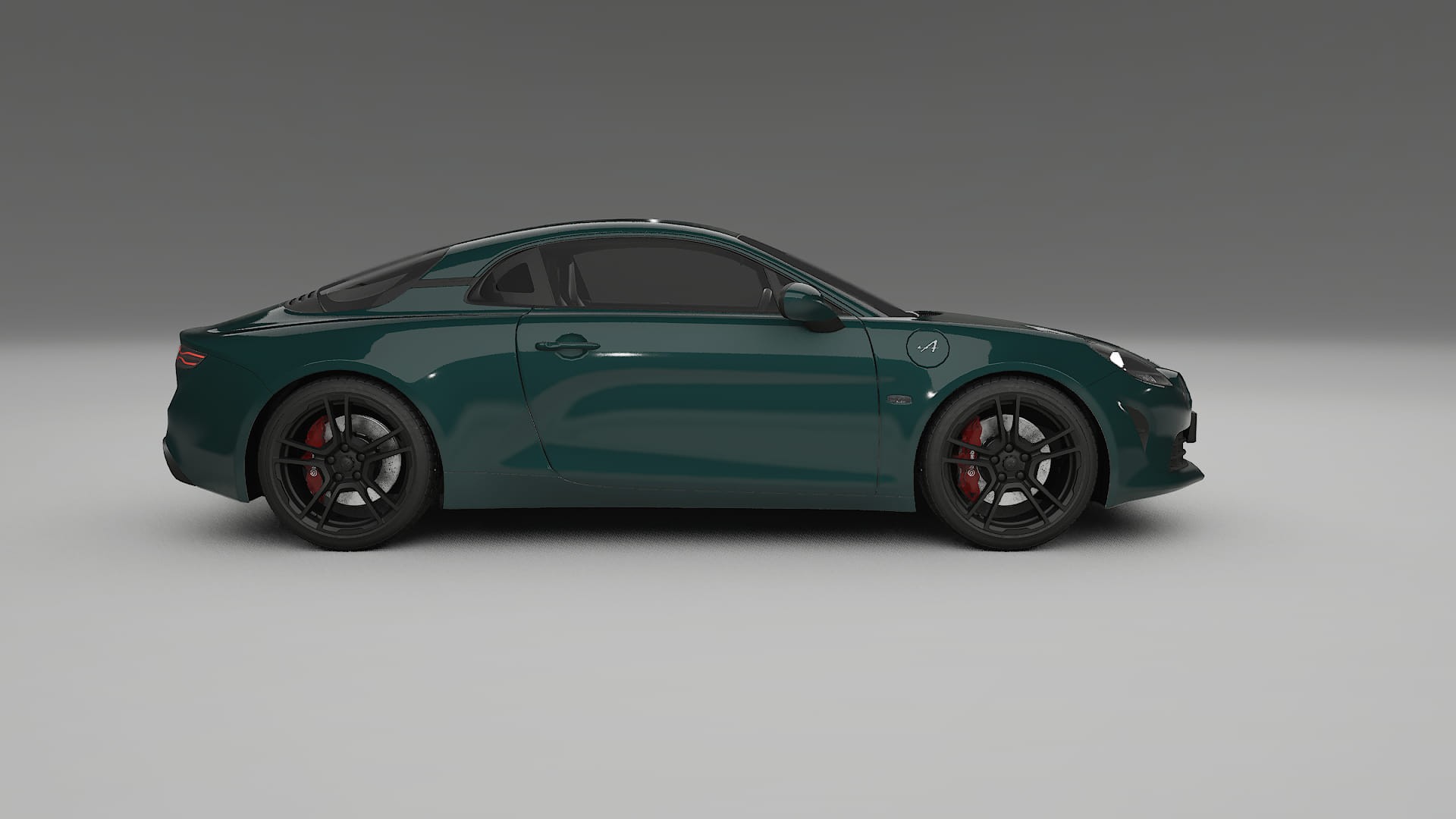 Renault Alpine A110 TPU Lackskyddsfilm | INFERNO Färgskiftande PPF – Komplett Förskuret Kit