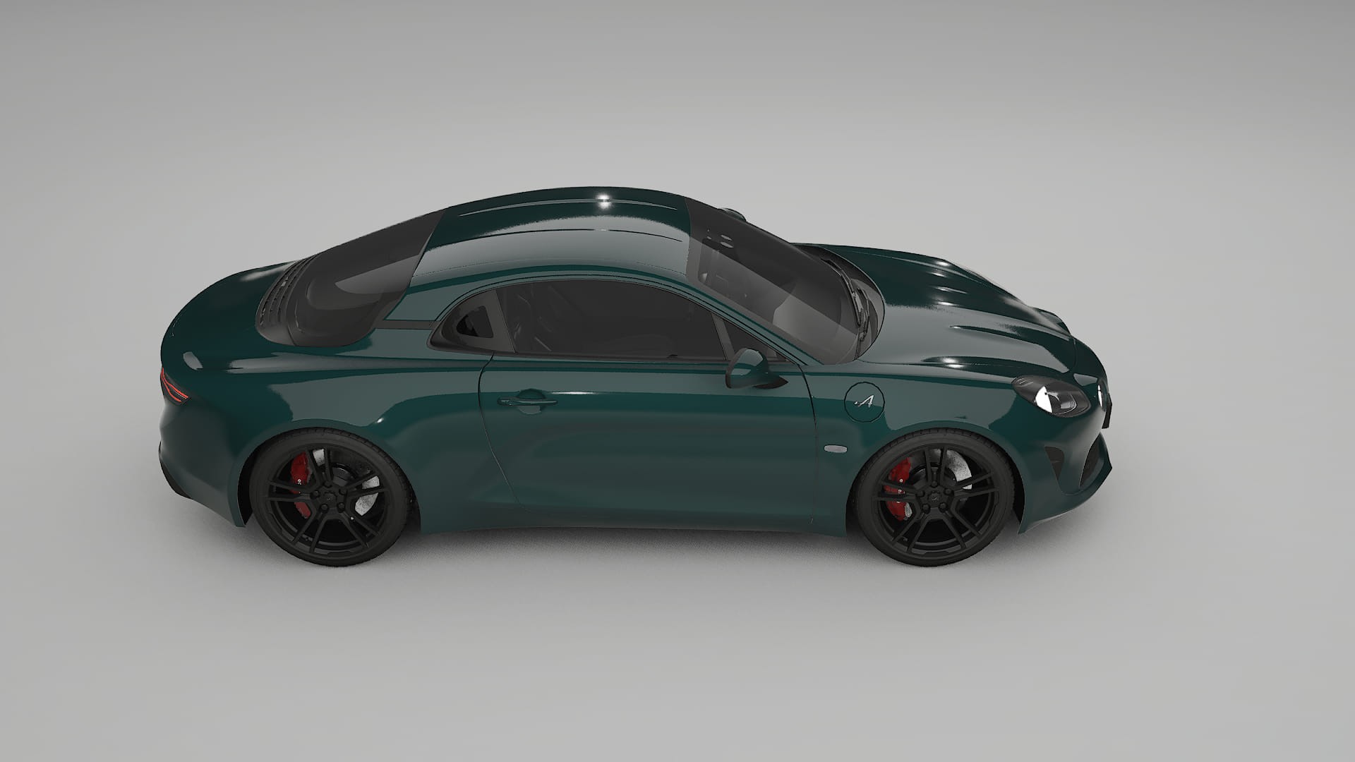 Renault Alpine A110 TPU Lackskyddsfilm | INFERNO Färgskiftande PPF – Komplett Förskuret Kit