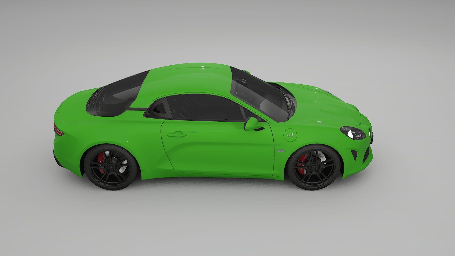 Renault Alpine A110 TPU Lackskyddsfilm | VENOM Färgskiftande PPF – Komplett Förskuret Kit