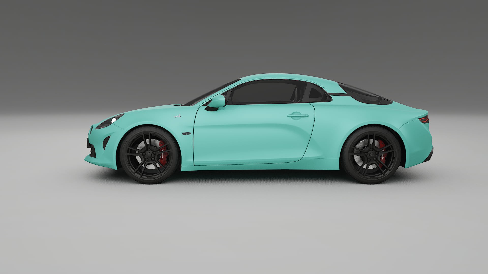 Renault Alpine A110 TPU Lackskyddsfilm | FROST Färgskiftande PPF – Komplett Förskuret Kit