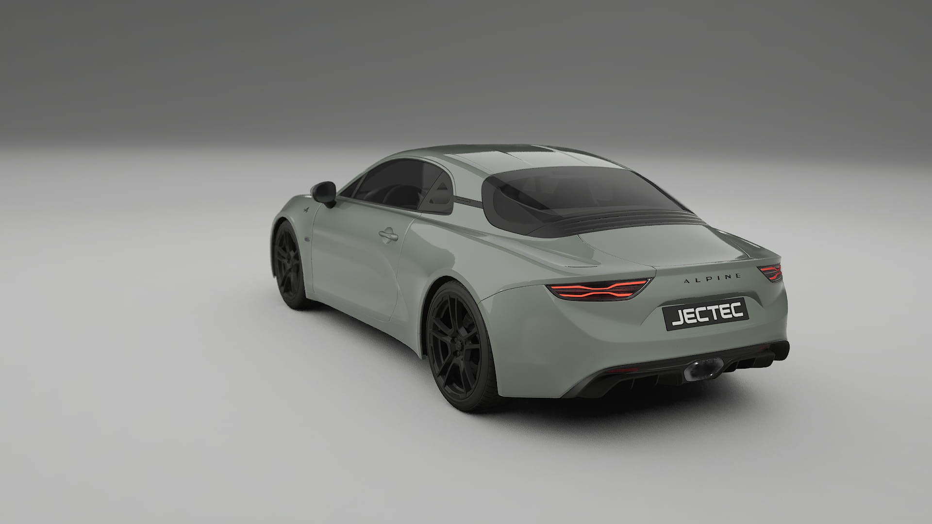 Renault Alpine A110 TPU Lackskyddsfilm | SLATE Färgskiftande PPF – Komplett Förskuret Kit