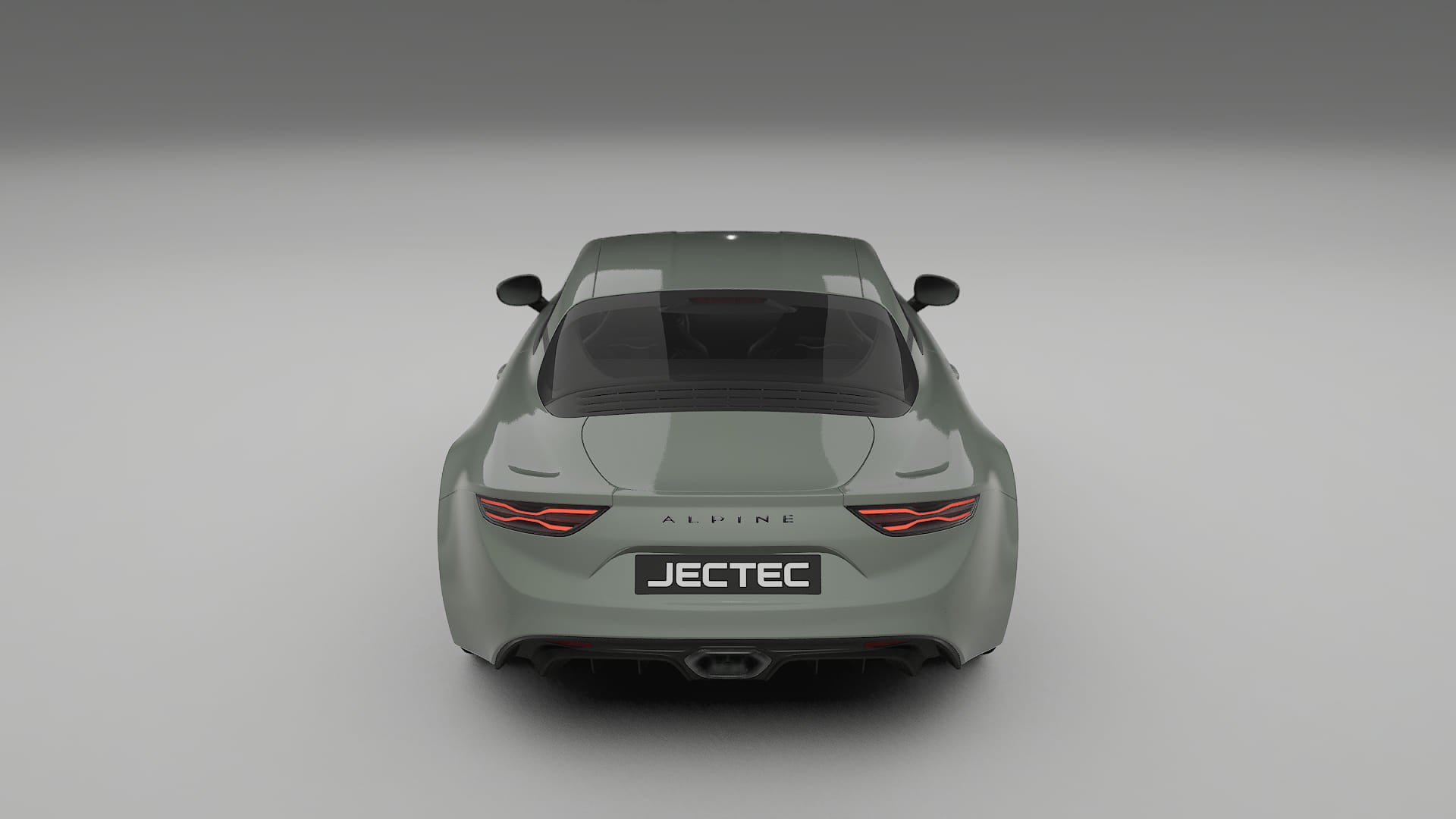 Renault Alpine A110 TPU Lackskyddsfilm | SLATE Färgskiftande PPF – Komplett Förskuret Kit