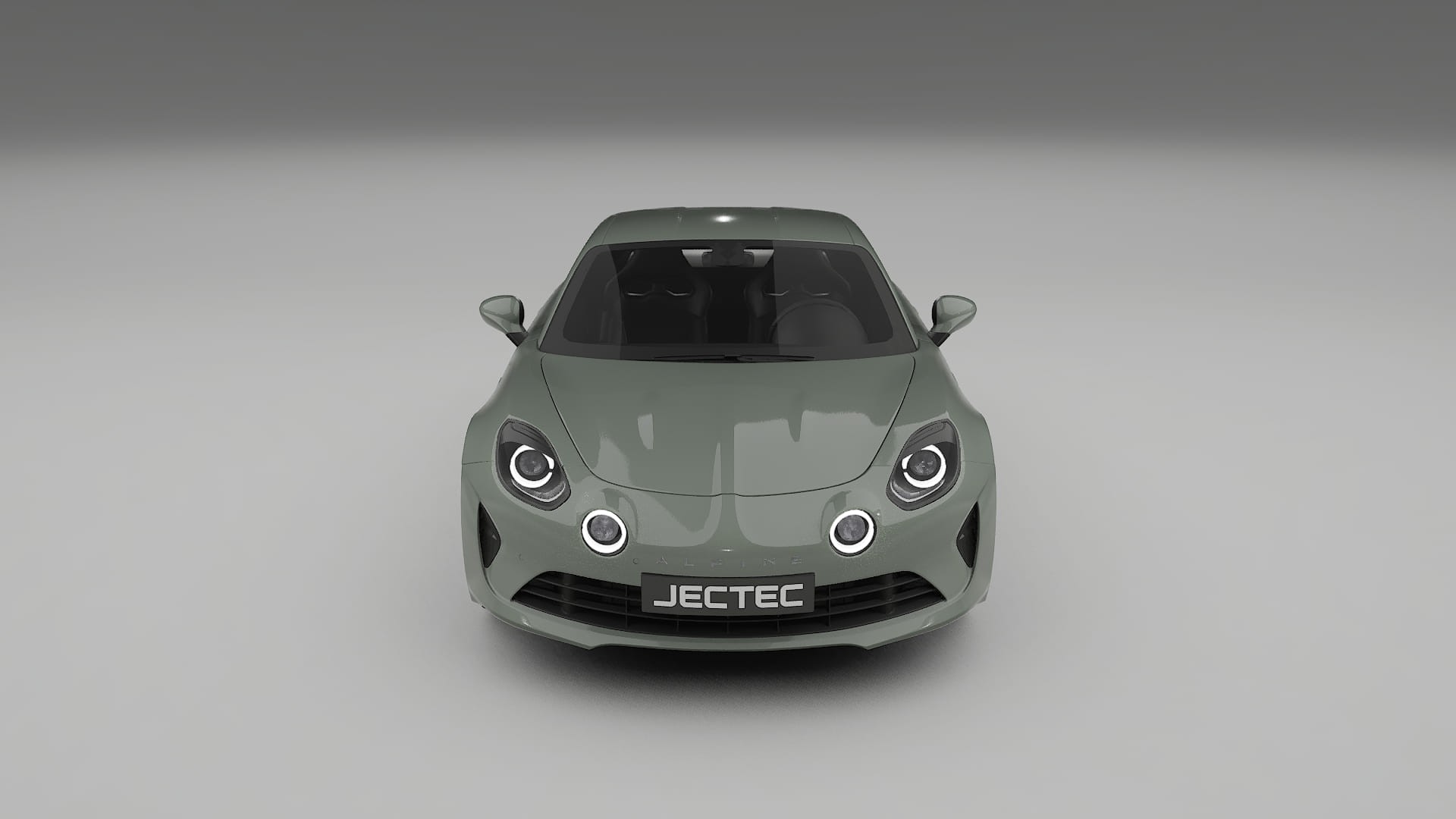 Renault Alpine A110 TPU Lackskyddsfilm | SLATE Färgskiftande PPF – Komplett Förskuret Kit