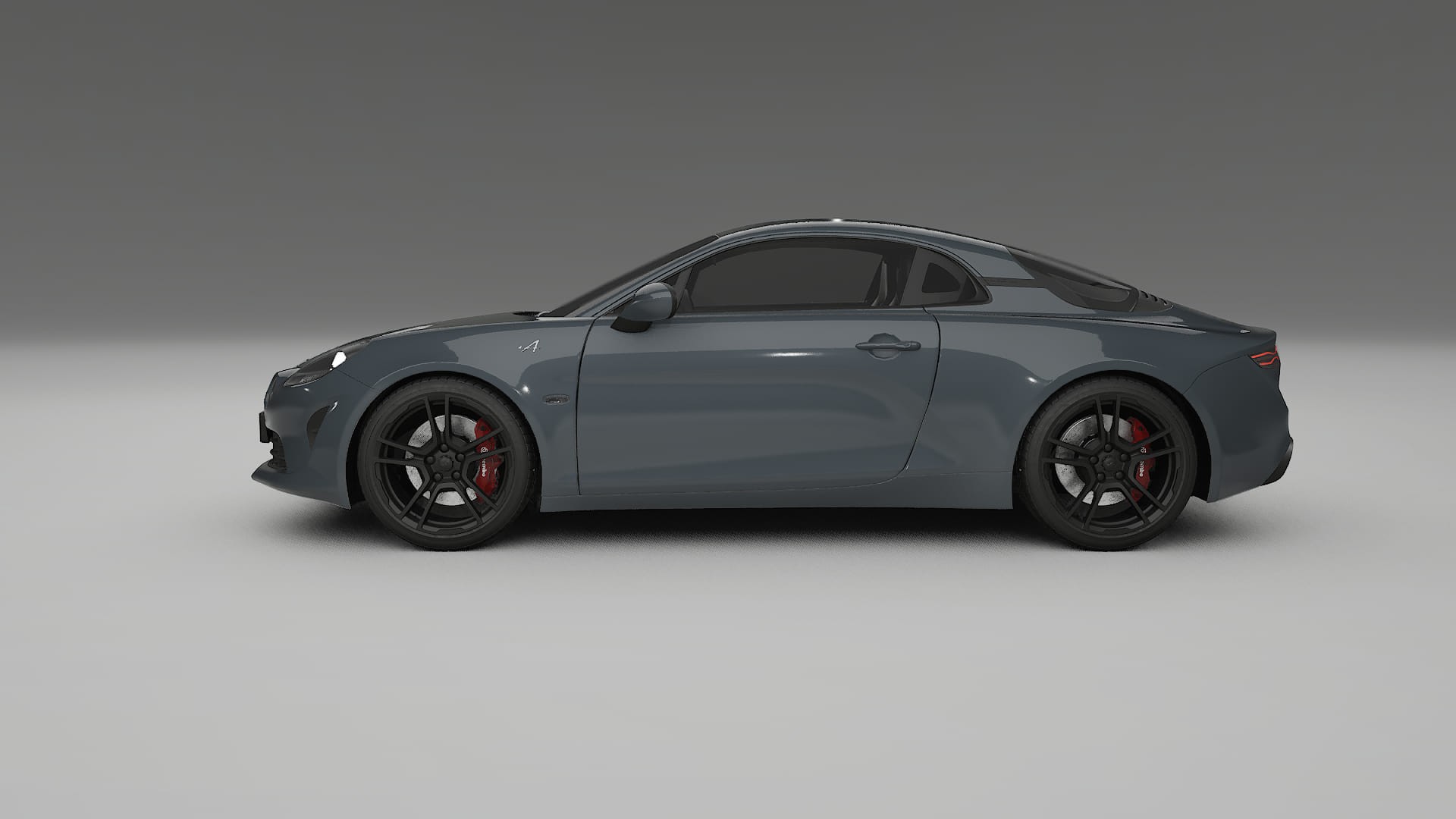 Renault Alpine A110 TPU Lackskyddsfilm | GRANITE Färgskiftande PPF – Komplett Förskuret Kit