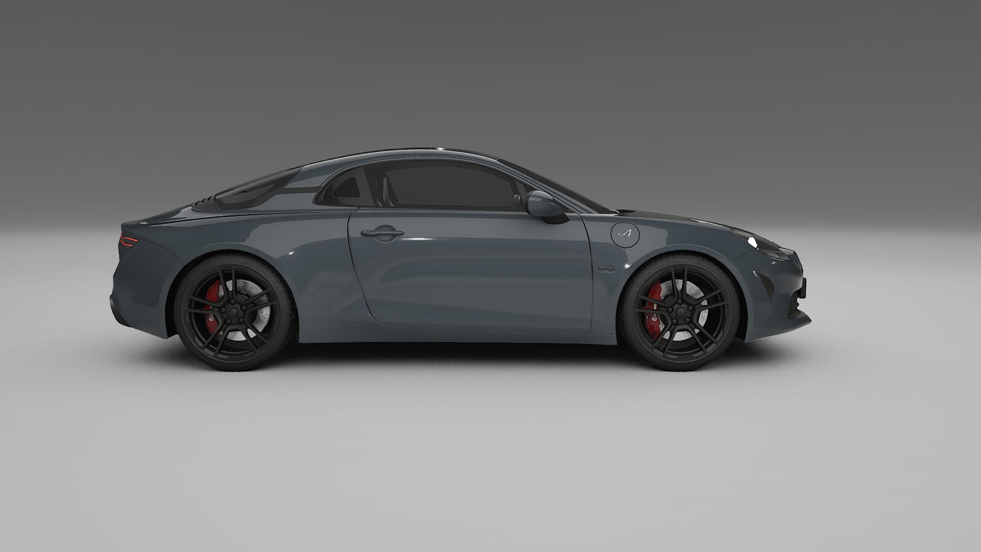 Renault Alpine A110 TPU Lackskyddsfilm | GRANITE Färgskiftande PPF – Komplett Förskuret Kit