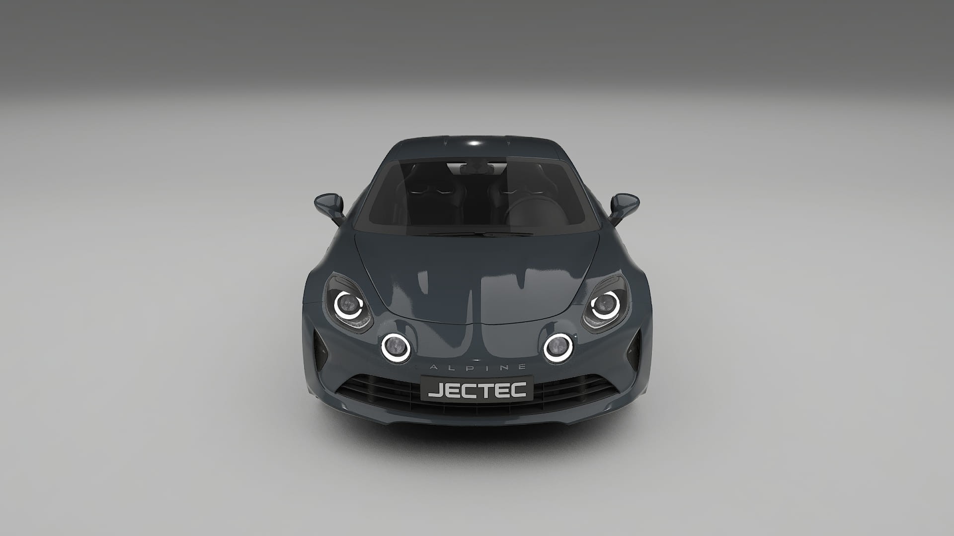 Renault Alpine A110 TPU Lackskyddsfilm | GRANITE Färgskiftande PPF – Komplett Förskuret Kit