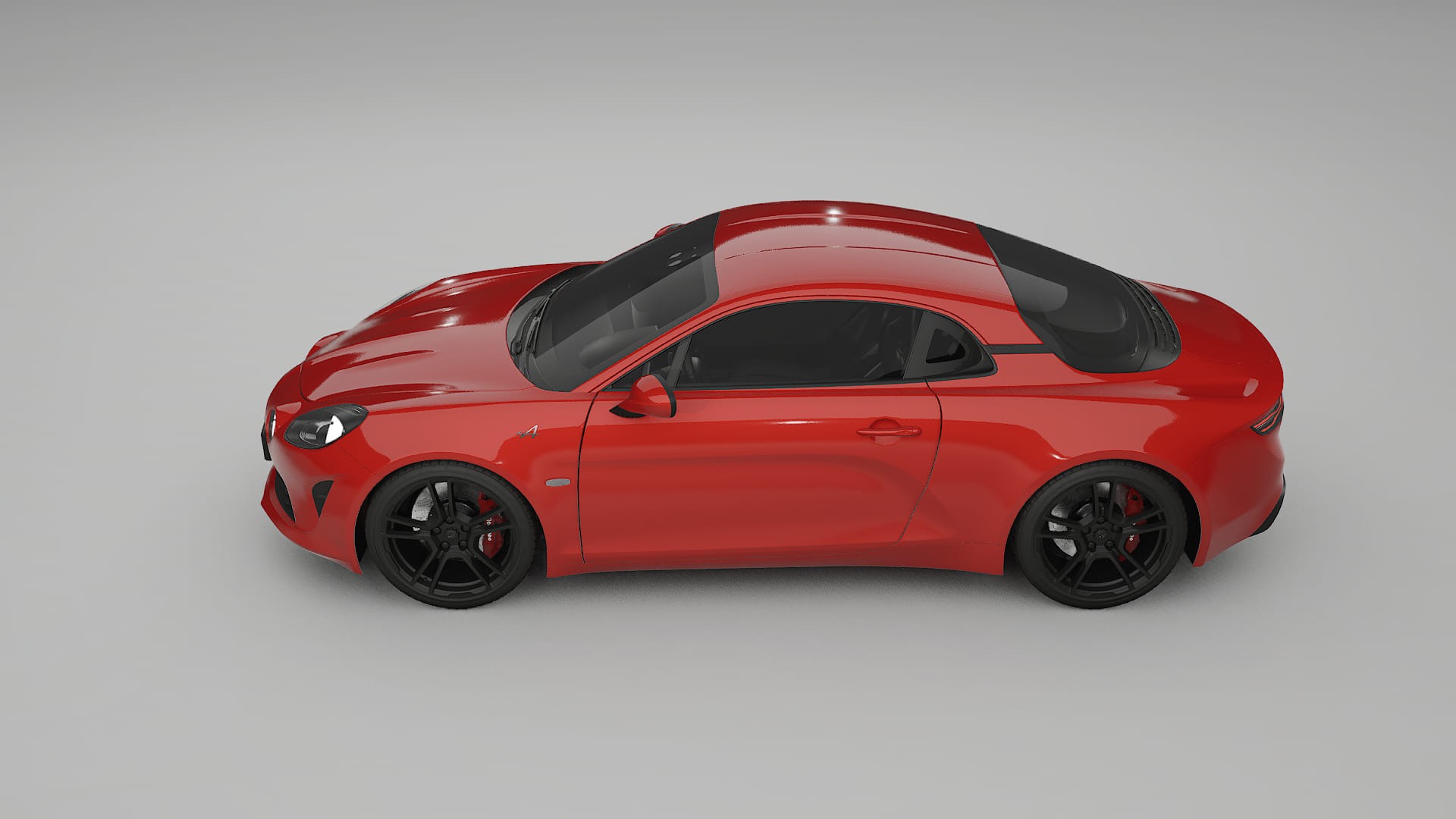 Renault Alpine A110 TPU Lackskyddsfilm | BLAZE Färgskiftande PPF – Komplett Förskuret Kit