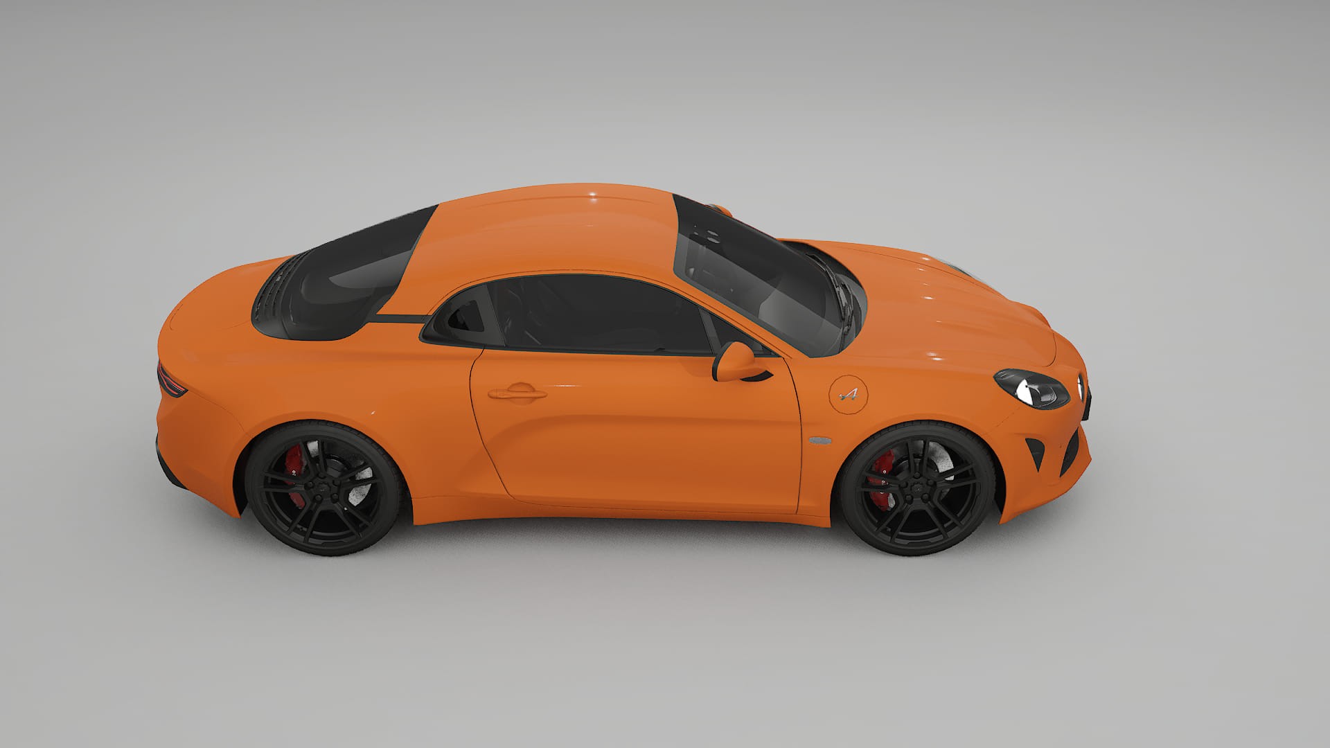 Renault Alpine A110 TPU Lackskyddsfilm | ROCKET Färgskiftande PPF – Komplett Förskuret Kit