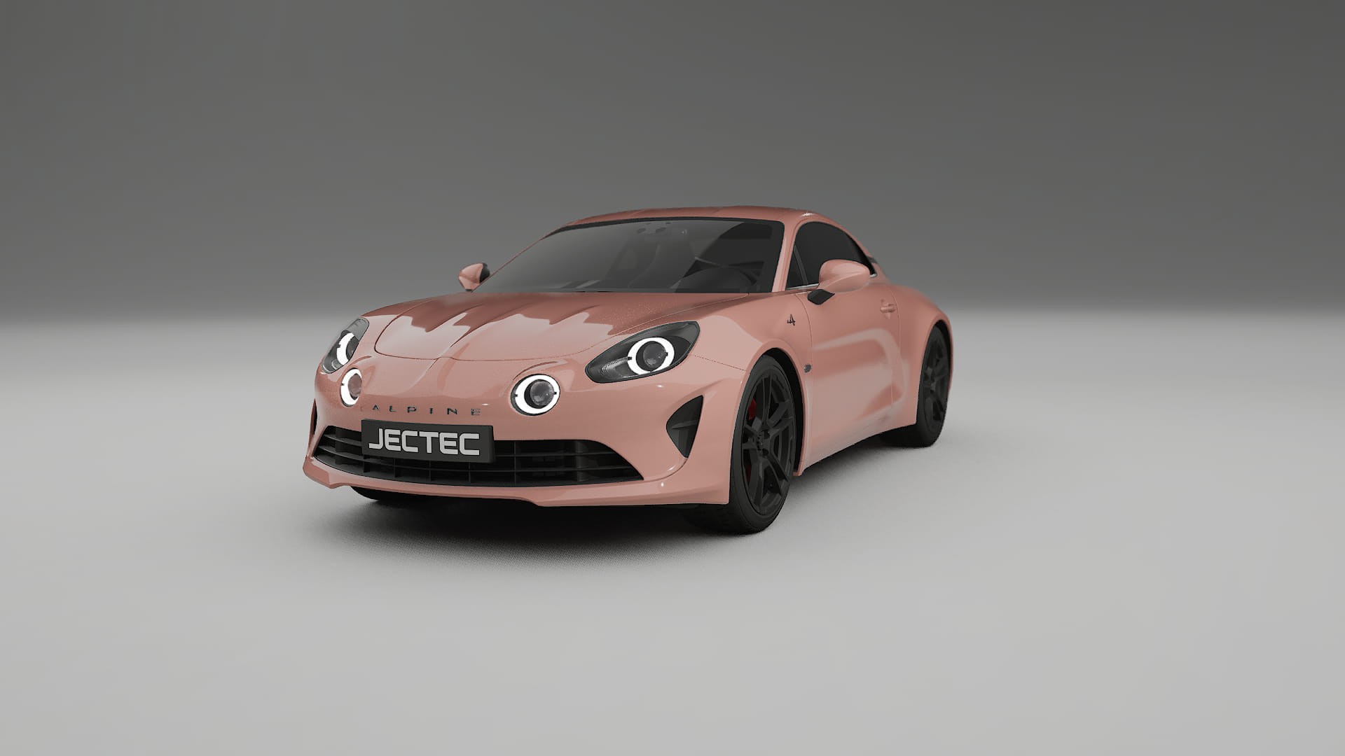 Renault Alpine A110 TPU Lackskyddsfilm | BLUSH Färgskiftande PPF – Komplett Förskuret Kit