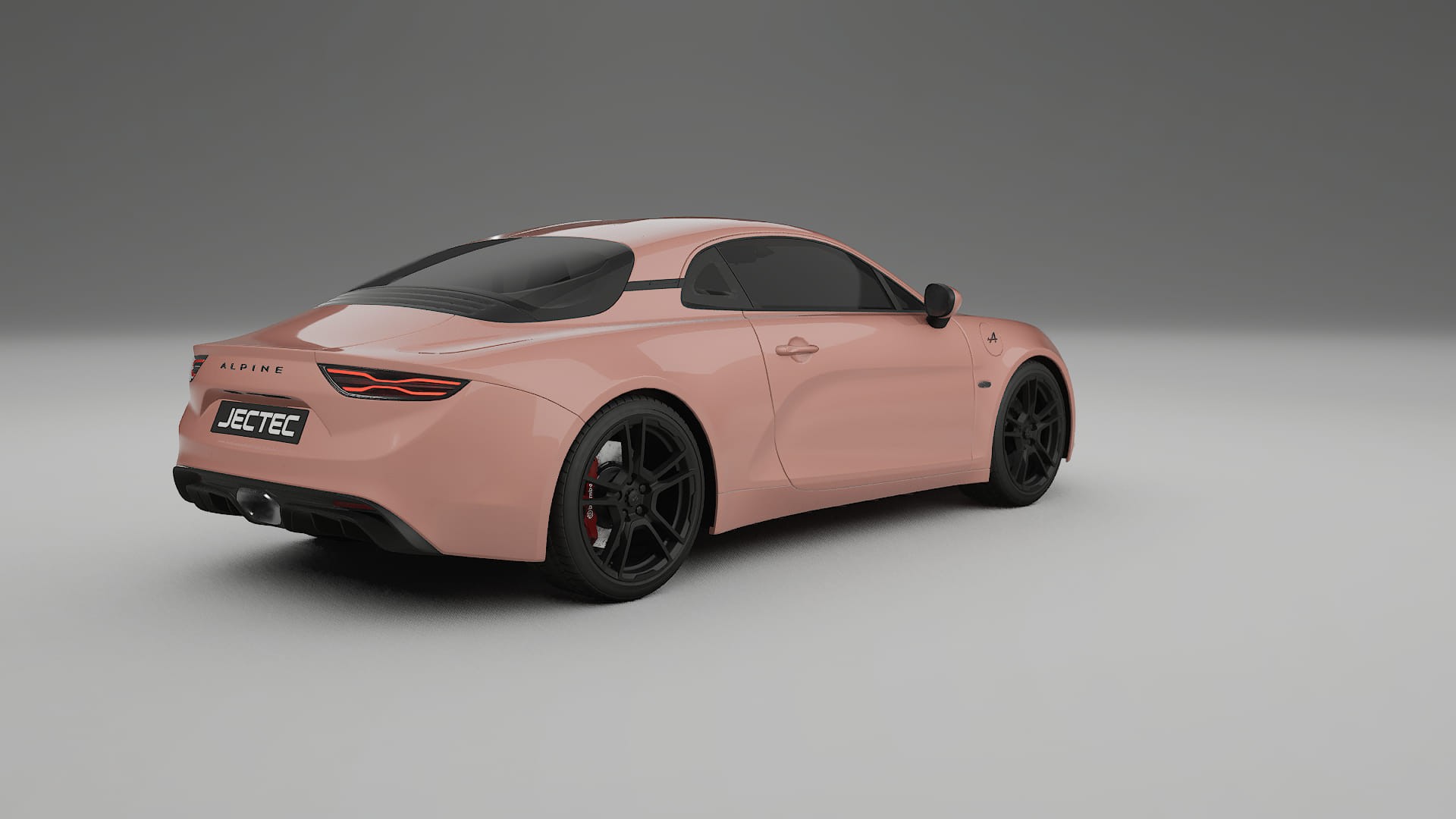 Renault Alpine A110 TPU Lackskyddsfilm | BLUSH Färgskiftande PPF – Komplett Förskuret Kit