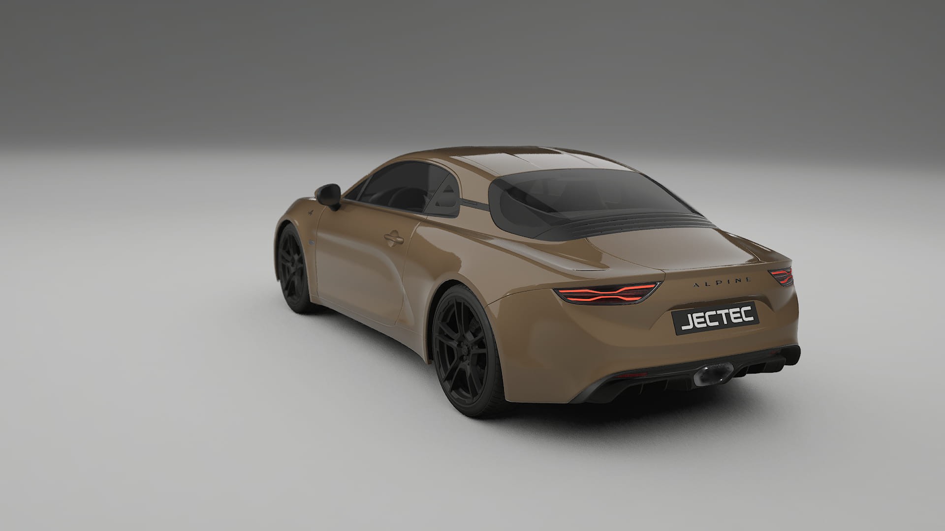 Renault Alpine A110 TPU Lackskyddsfilm | SAHARA Färgskiftande PPF – Komplett Förskuret Kit