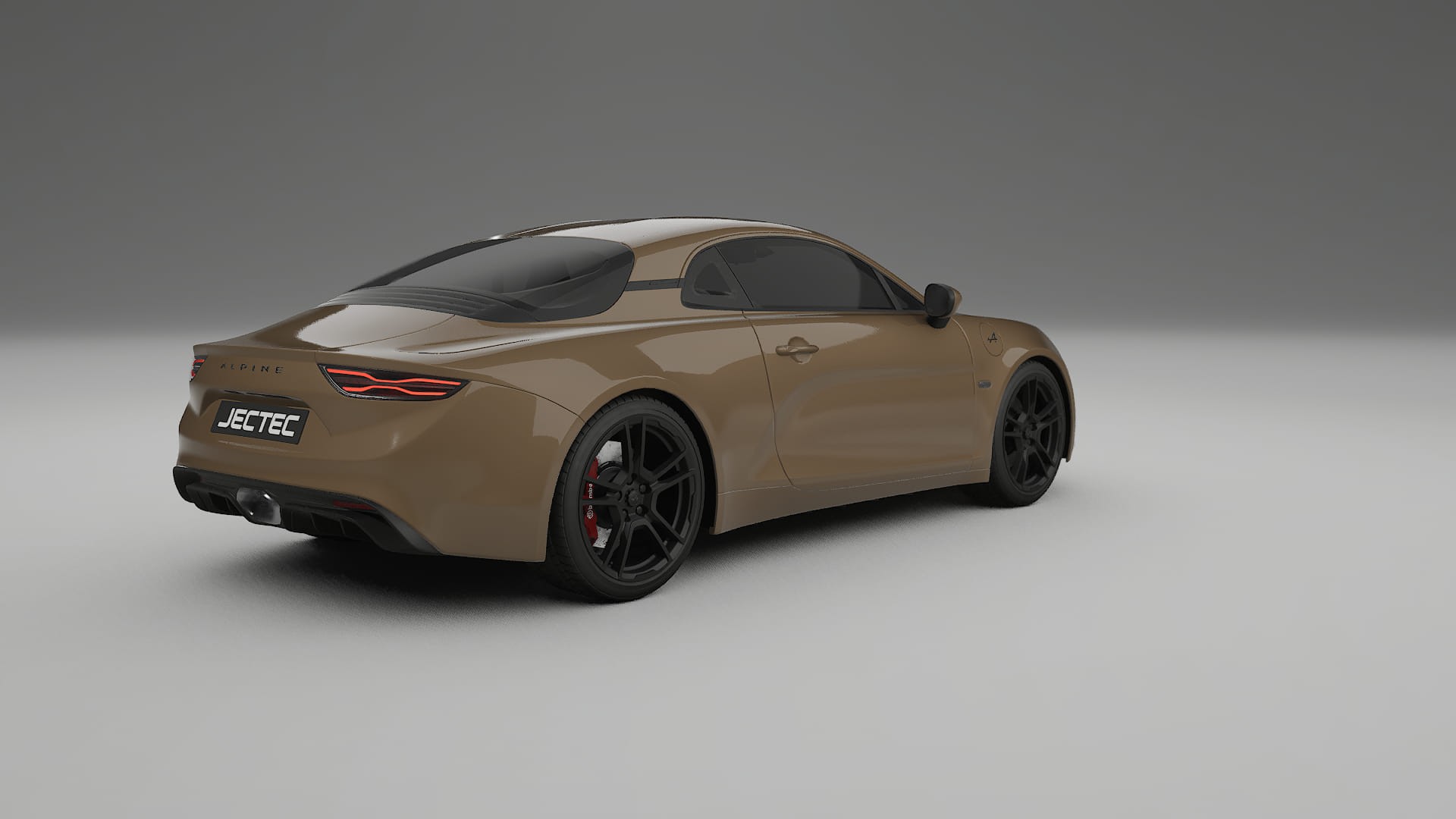 Renault Alpine A110 TPU Lackskyddsfilm | SAHARA Färgskiftande PPF – Komplett Förskuret Kit