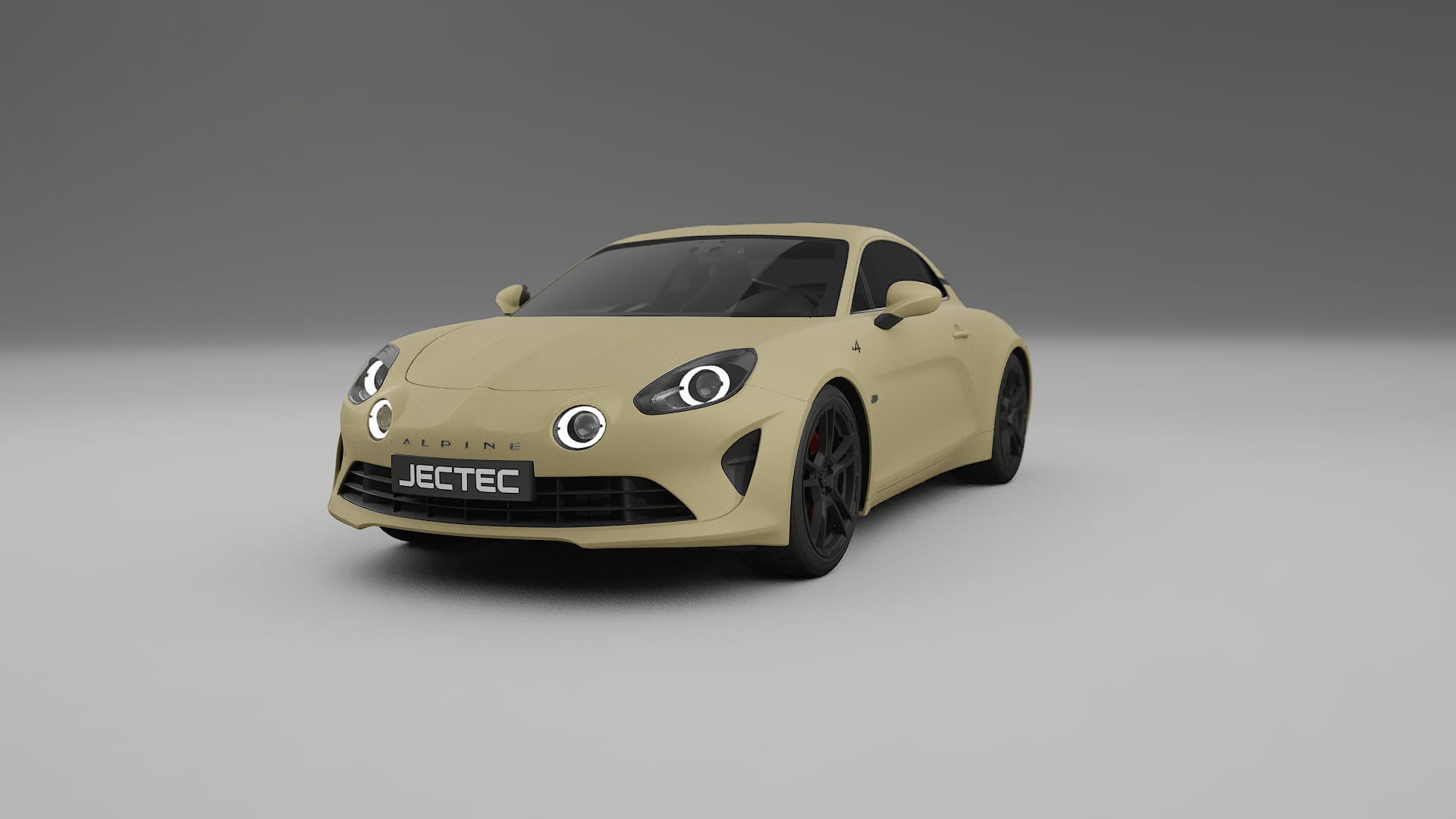 Renault Alpine A110 TPU Lackskyddsfilm | SAND Färgskiftande PPF – Komplett Förskuret Kit