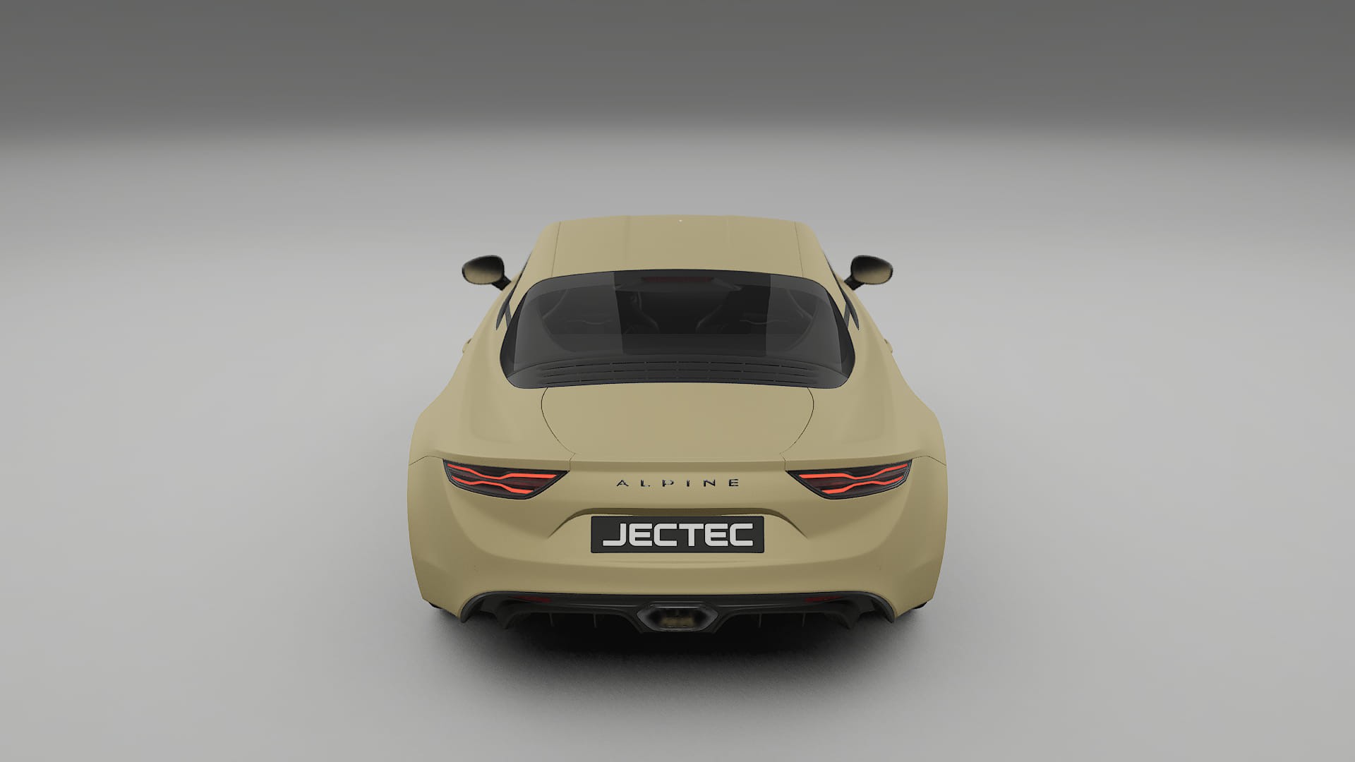 Renault Alpine A110 TPU Lackskyddsfilm | SAND Färgskiftande PPF – Komplett Förskuret Kit