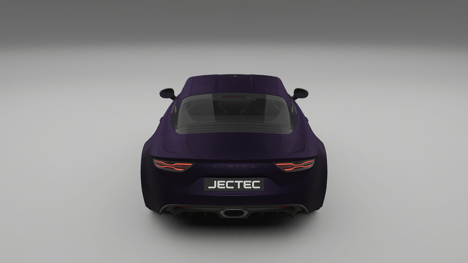 Renault Alpine A110 TPU Lackskyddsfilm | VIOLET Färgskiftande PPF – Komplett Förskuret Kit