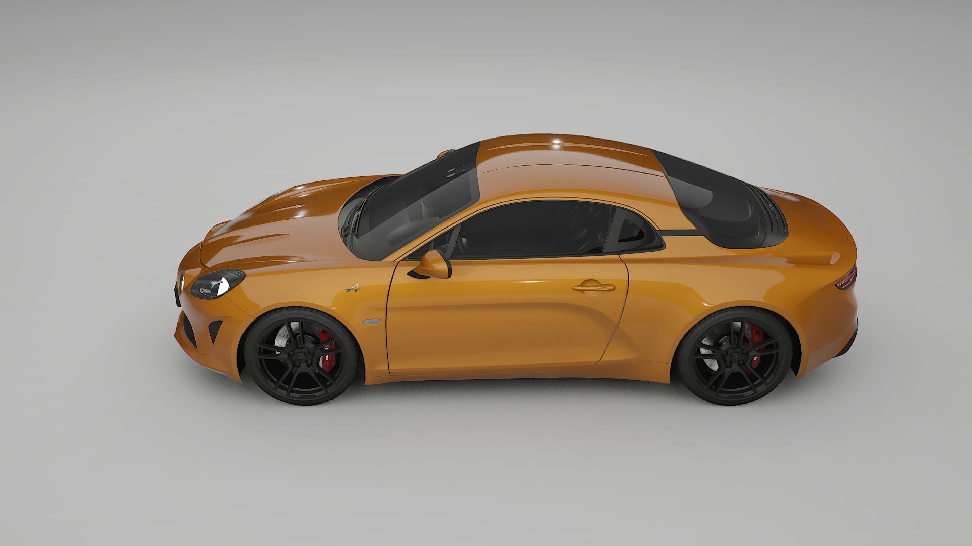 Renault Alpine A110 TPU Lackskyddsfilm | DAISY Färgskiftande PPF – Komplett Förskuret Kit