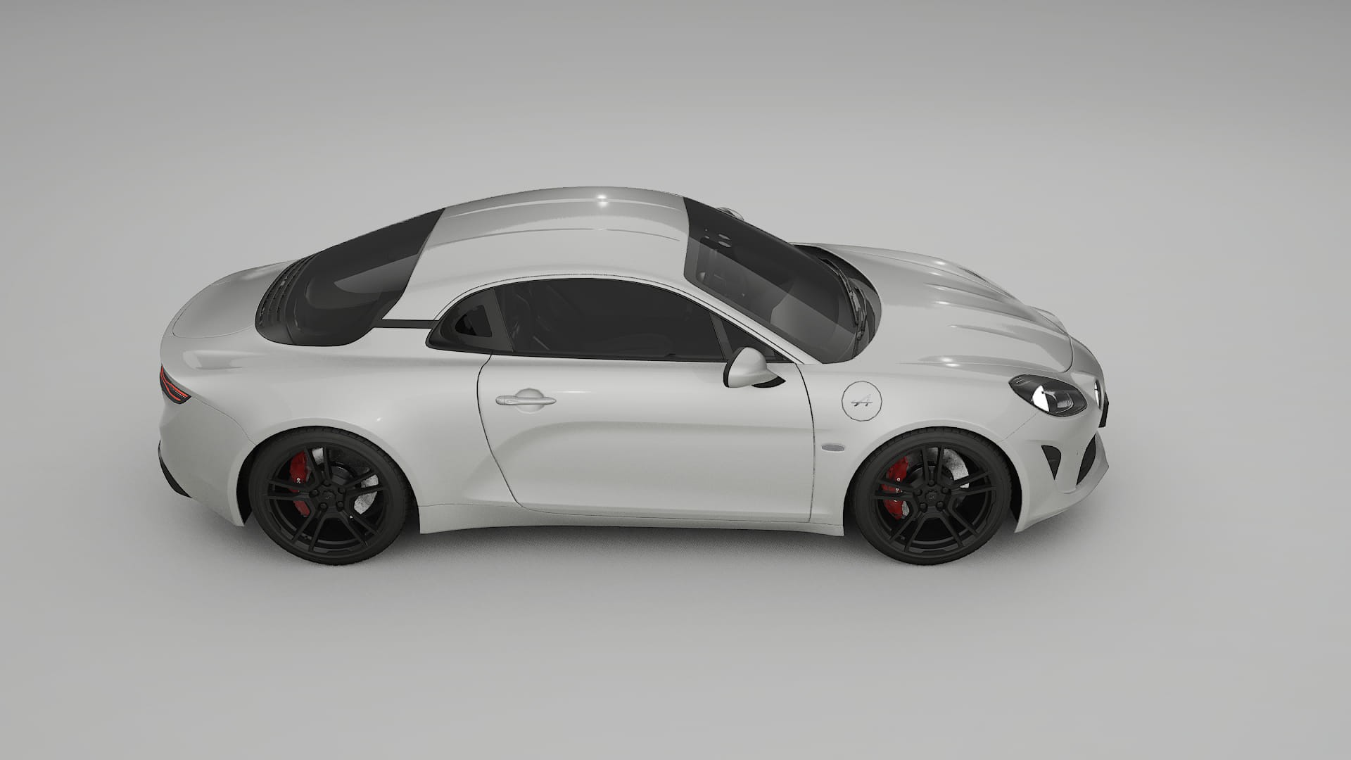Renault Alpine A110 TPU Lackskyddsfilm | PEARL Färgskiftande PPF – Komplett Förskuret Kit