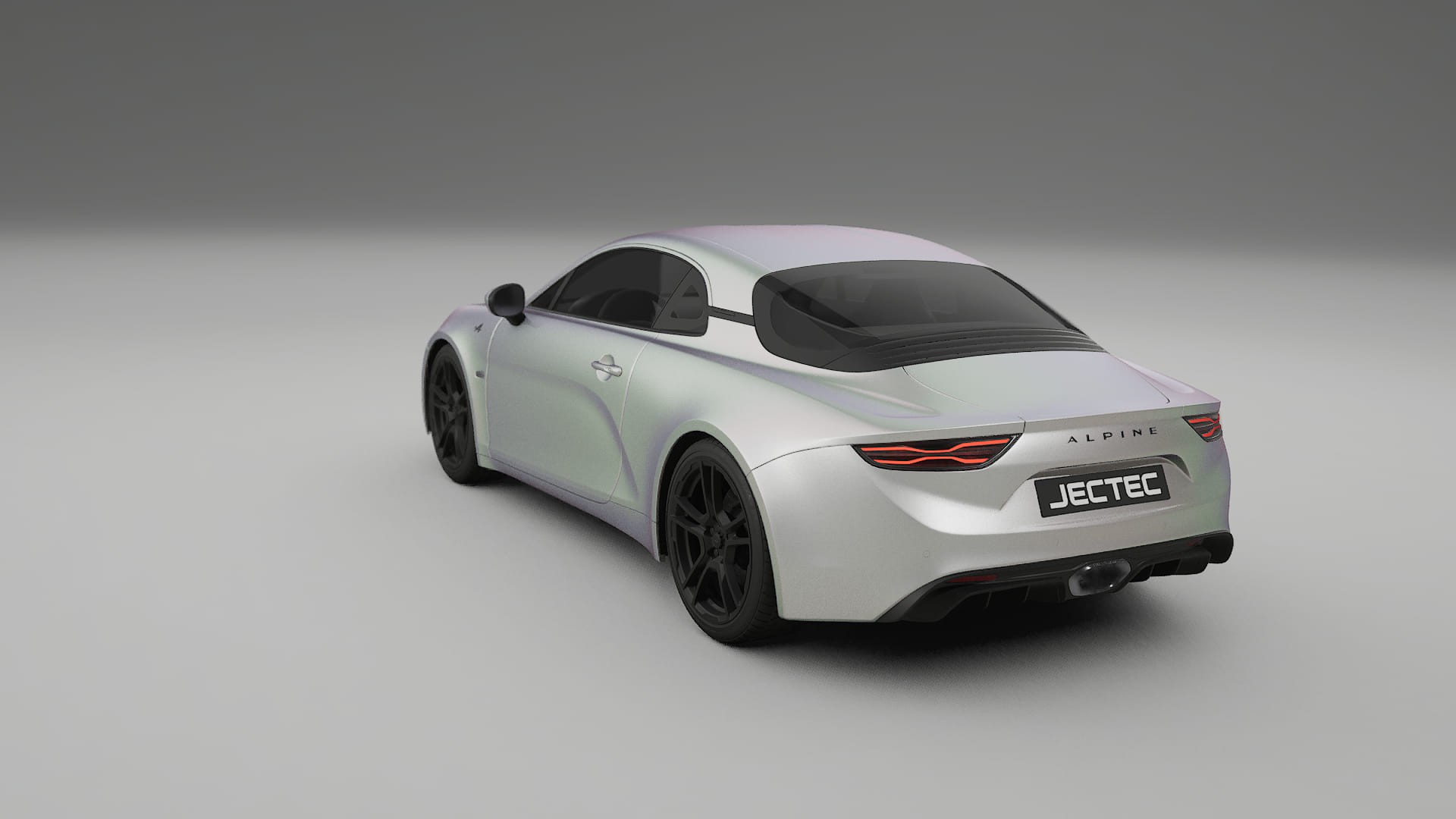 Renault Alpine A110 TPU Lackskyddsfilm | NEBULA Färgskiftande PPF – Komplett Förskuret Kit