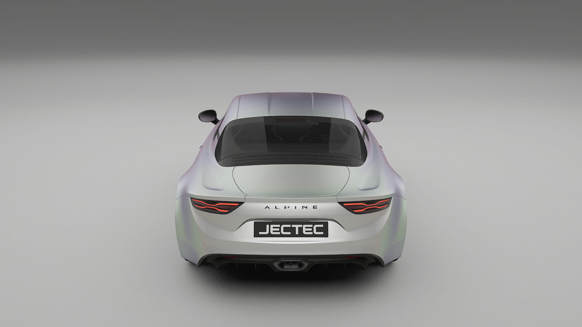 Renault Alpine A110 TPU Lackskyddsfilm | NEBULA Färgskiftande PPF – Komplett Förskuret Kit