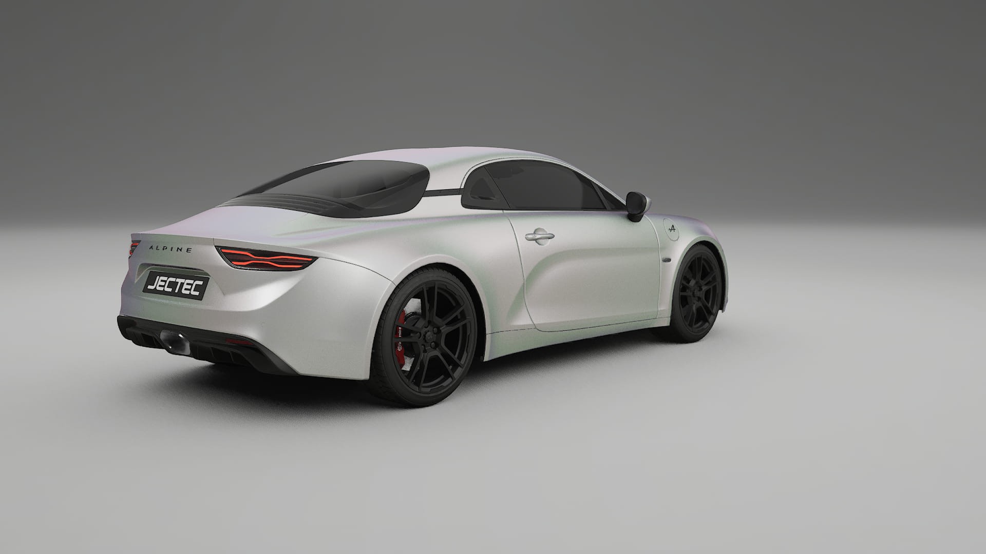 Renault Alpine A110 TPU Lackskyddsfilm | NEBULA Färgskiftande PPF – Komplett Förskuret Kit