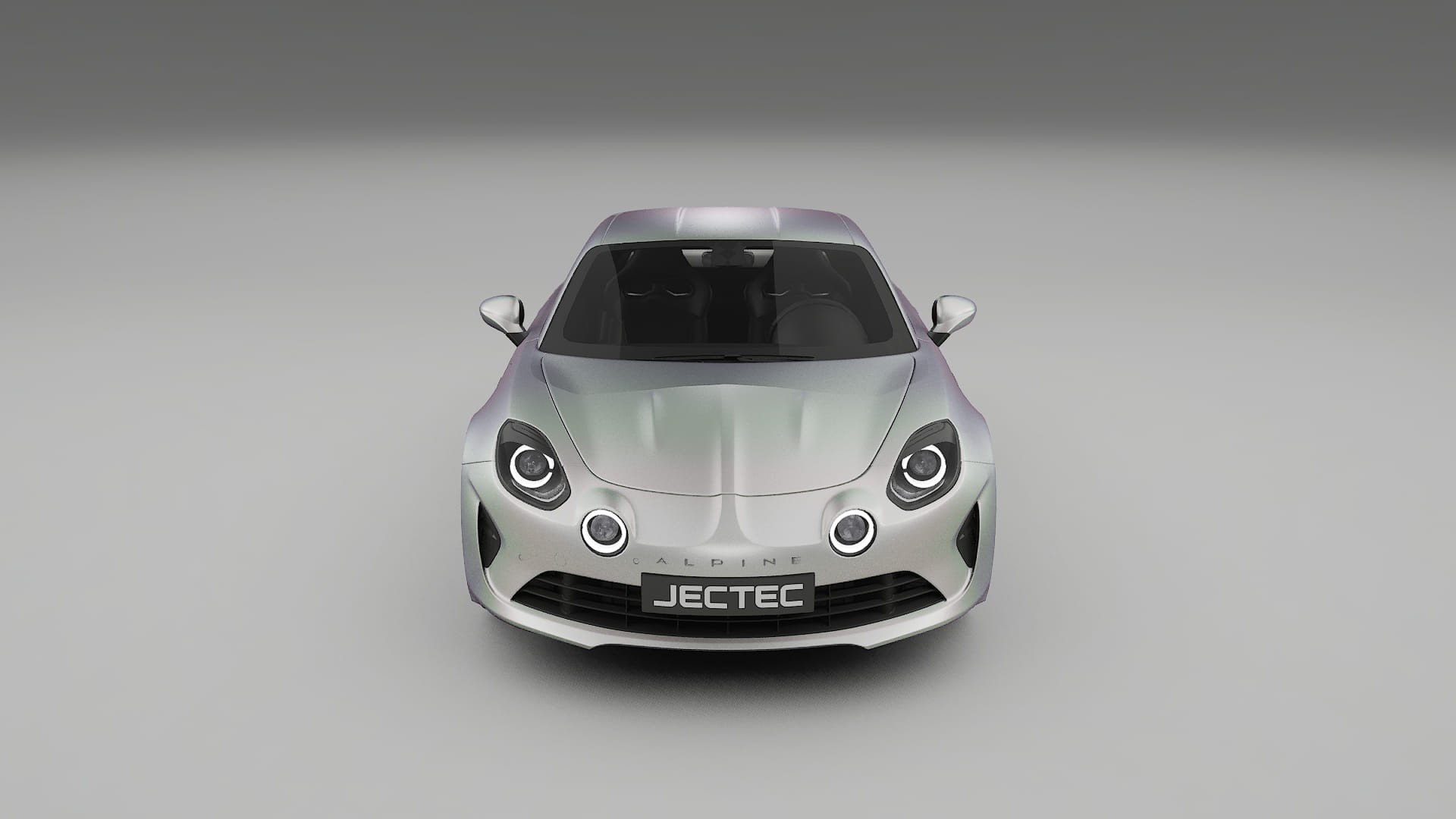 Renault Alpine A110 TPU Lackskyddsfilm | NEBULA Färgskiftande PPF – Komplett Förskuret Kit