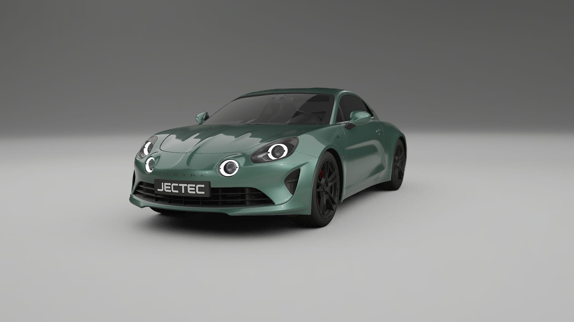 Renault Alpine A110 TPU Lackskyddsfilm | EVERGREEN Färgskiftande PPF – Komplett Förskuret Kit
