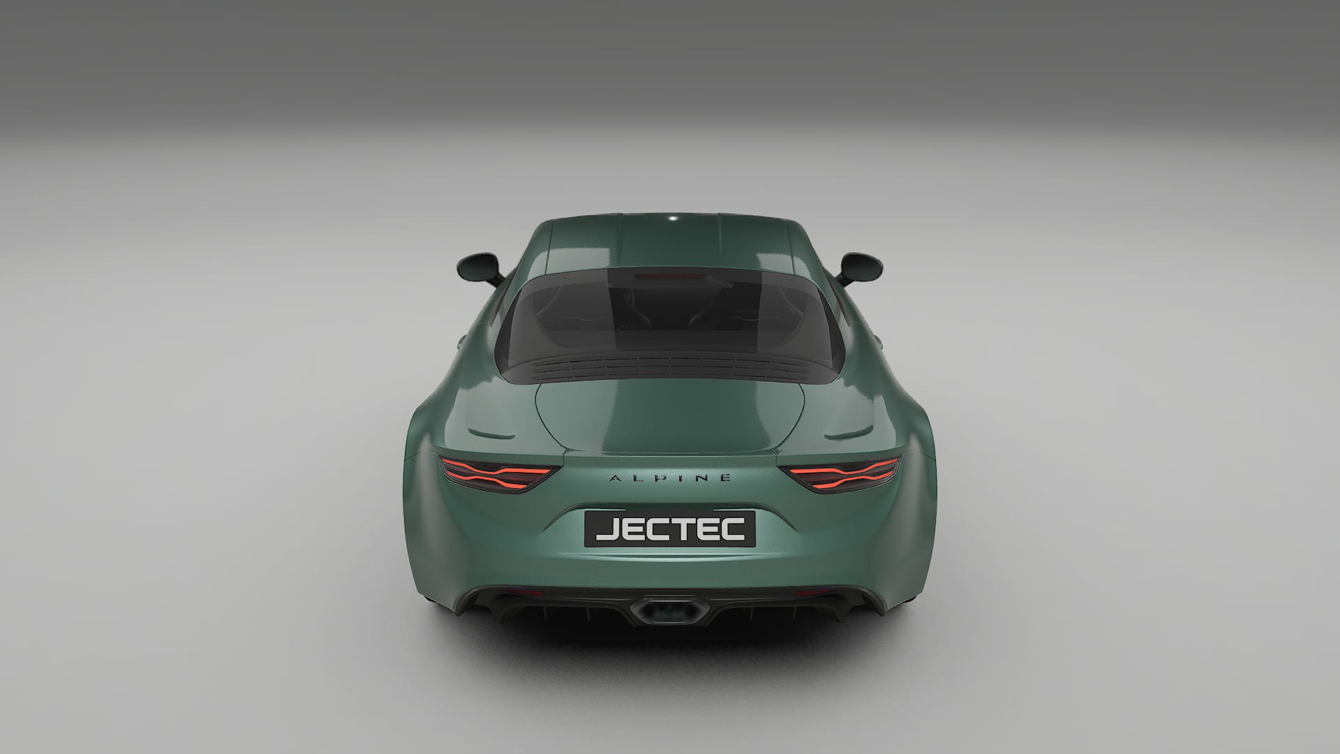 Renault Alpine A110 TPU Lackskyddsfilm | EVERGREEN Färgskiftande PPF – Komplett Förskuret Kit