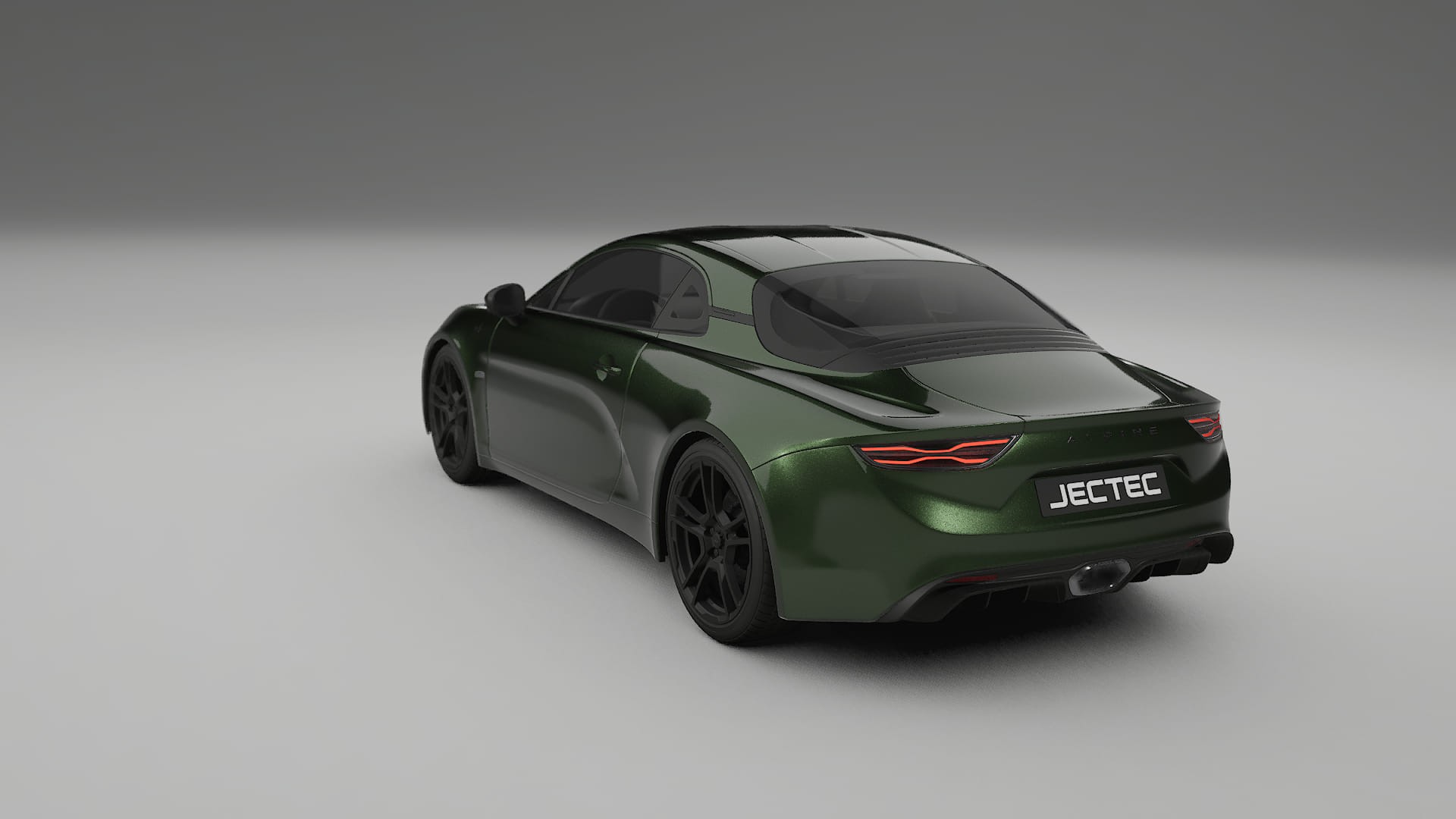 Renault Alpine A110 TPU Lackskyddsfilm | LAGOON Färgskiftande PPF – Komplett Förskuret Kit