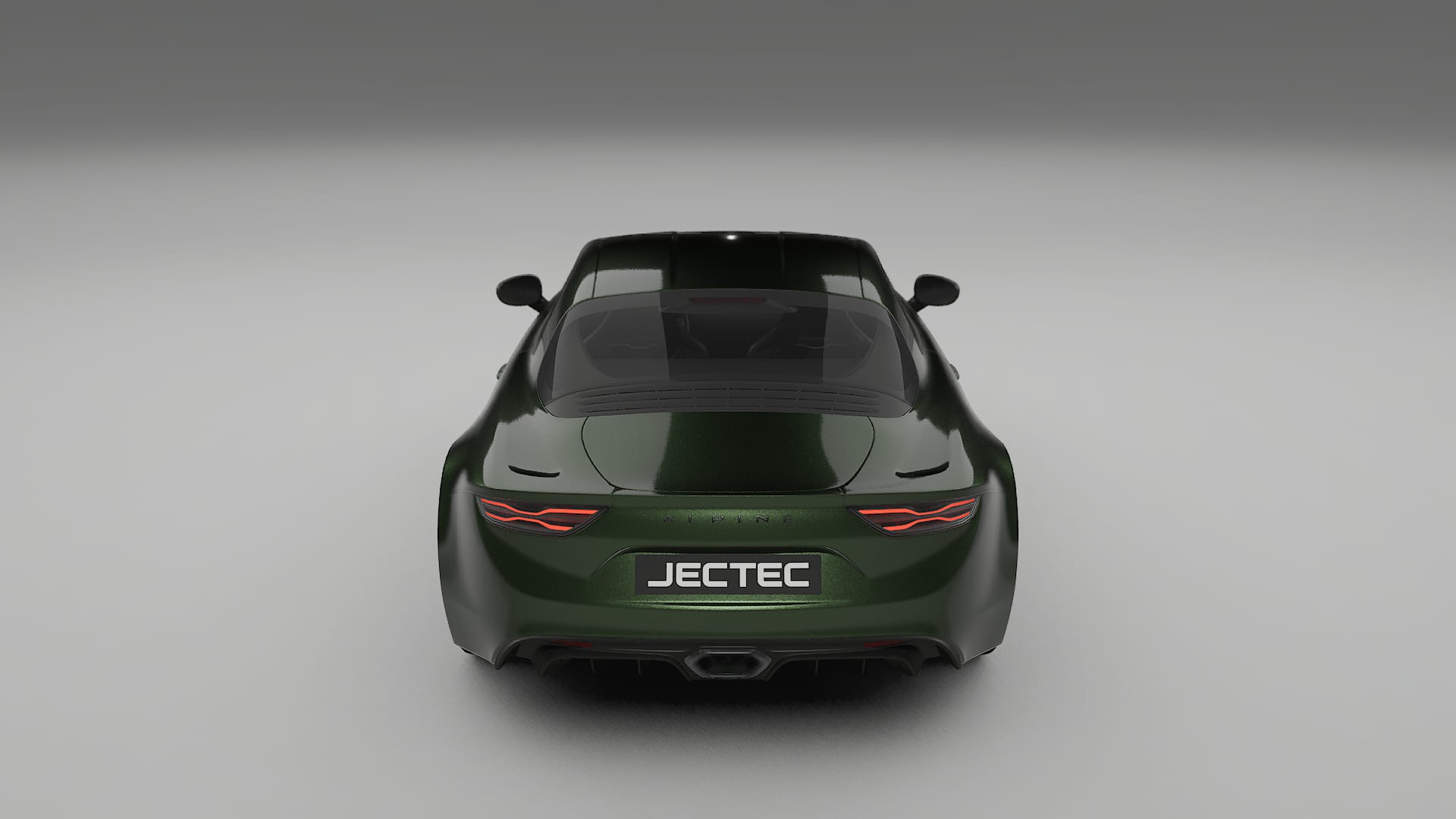 Renault Alpine A110 TPU Lackskyddsfilm | LAGOON Färgskiftande PPF – Komplett Förskuret Kit