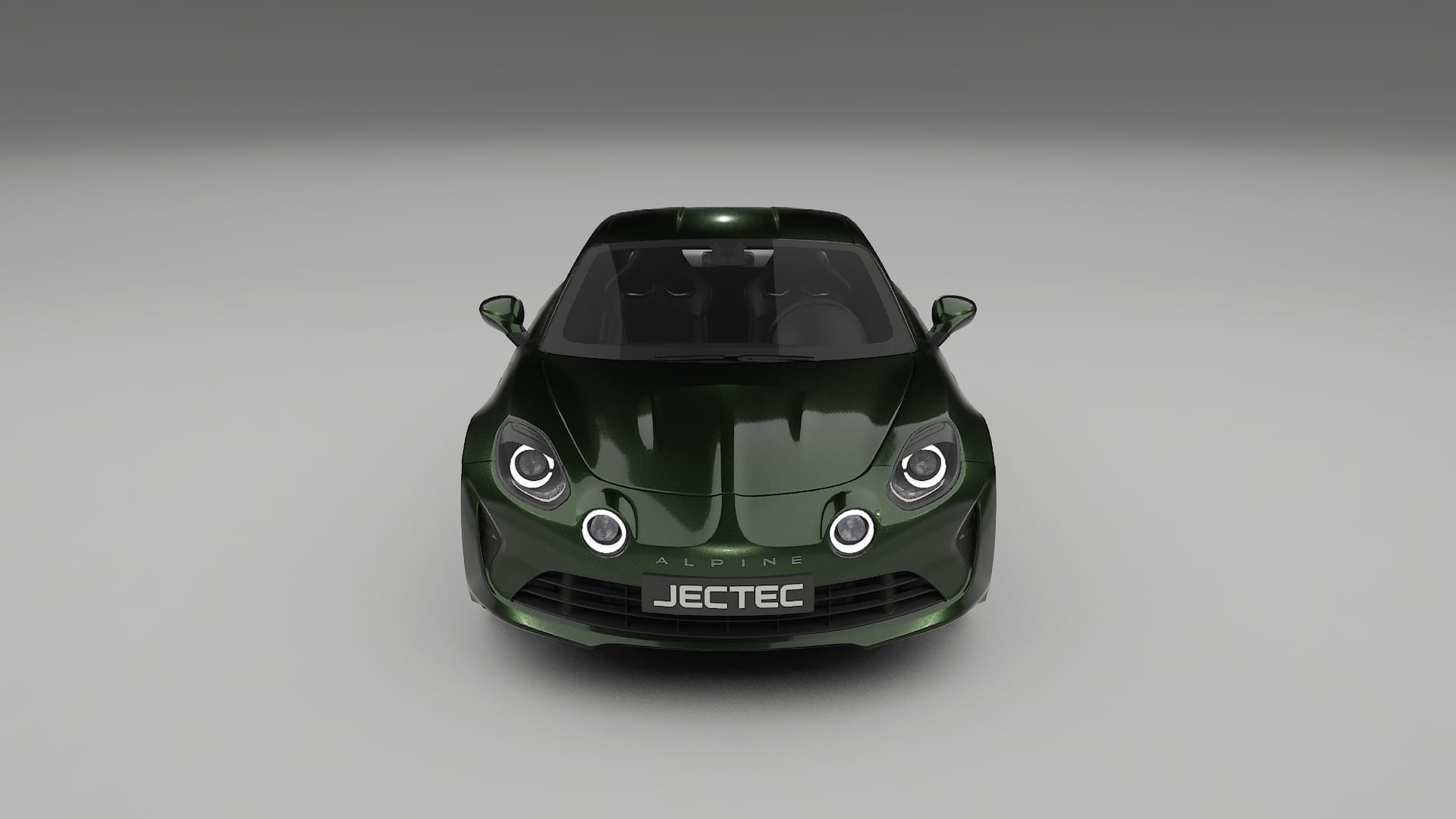 Renault Alpine A110 TPU Lackskyddsfilm | LAGOON Färgskiftande PPF – Komplett Förskuret Kit