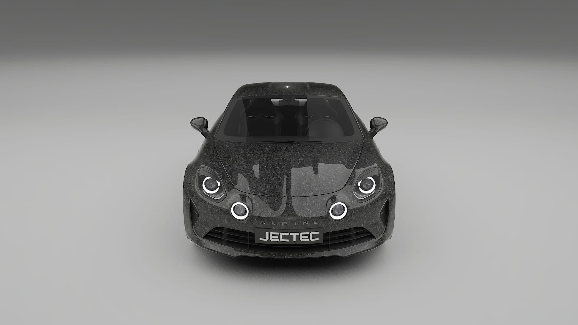 Renault Alpine A110 TPU Lackskyddsfilm | FORGED S Färgskiftande PPF – Komplett Förskuret Kit