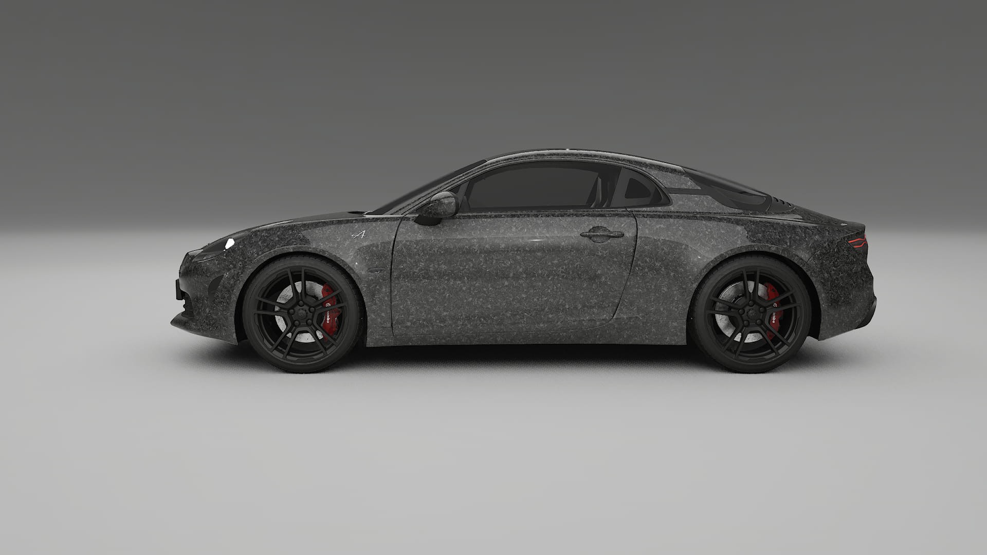 Renault Alpine A110 TPU Lackskyddsfilm | FORGED S Färgskiftande PPF – Komplett Förskuret Kit