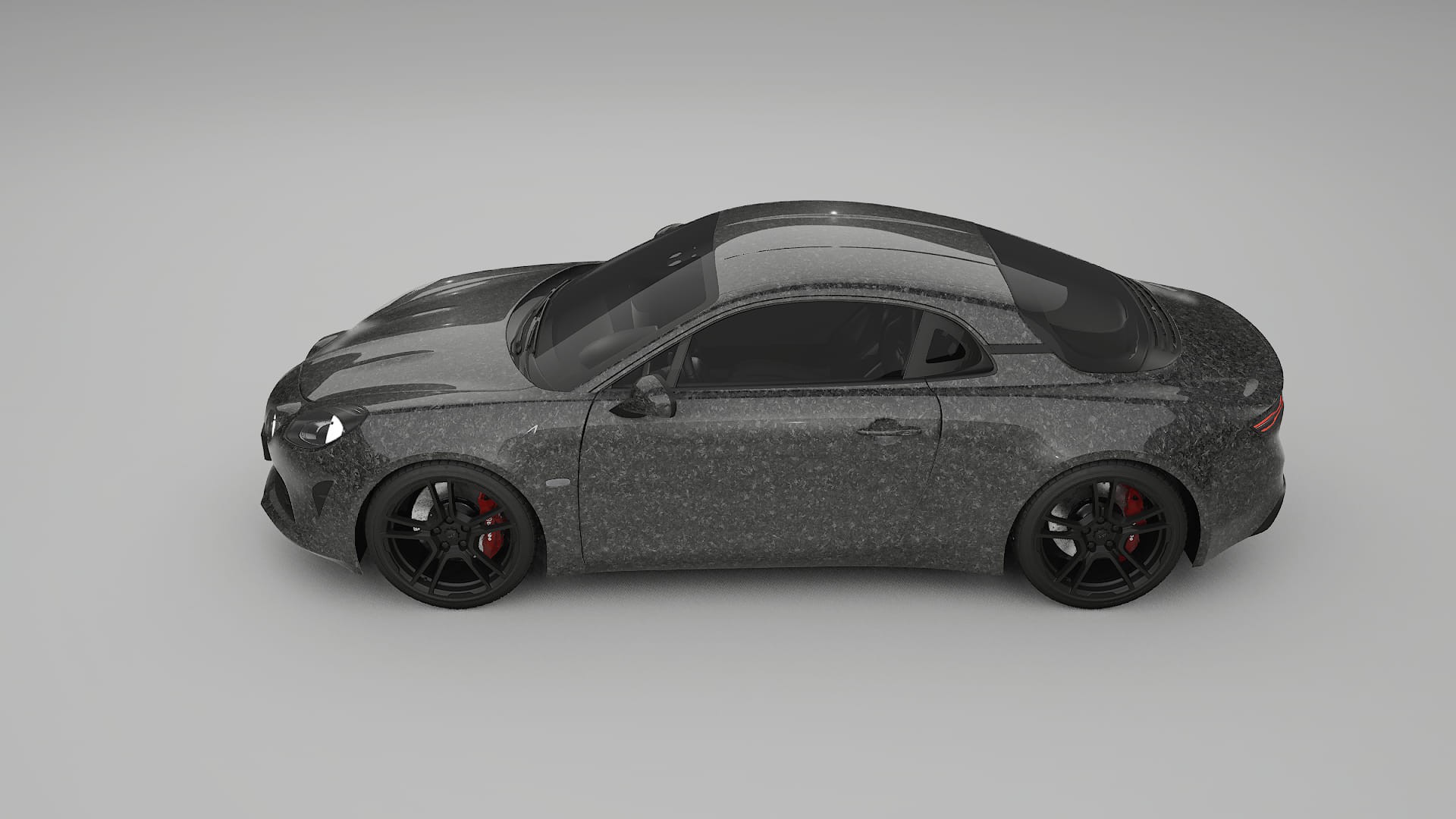 Renault Alpine A110 TPU Lackskyddsfilm | FORGED S Färgskiftande PPF – Komplett Förskuret Kit