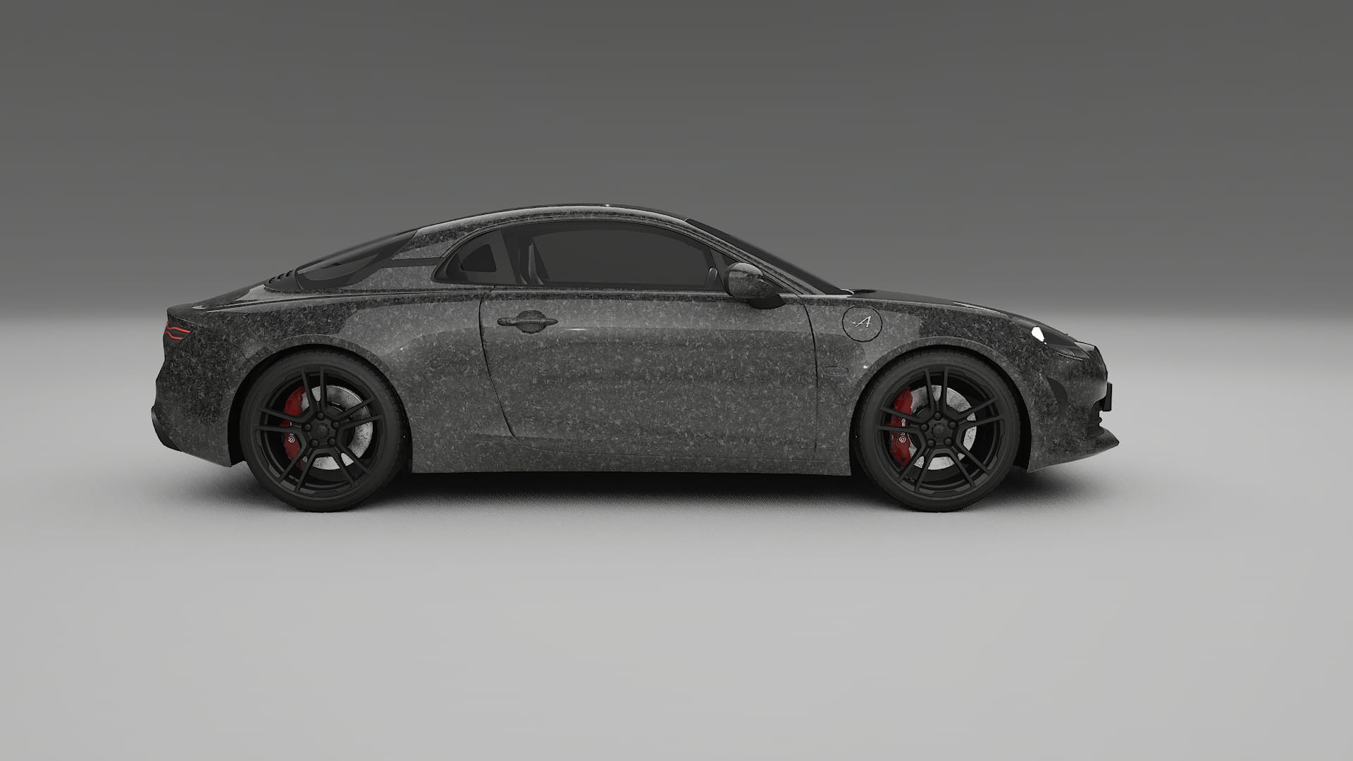 Renault Alpine A110 TPU Lackskyddsfilm | FORGED S Färgskiftande PPF – Komplett Förskuret Kit