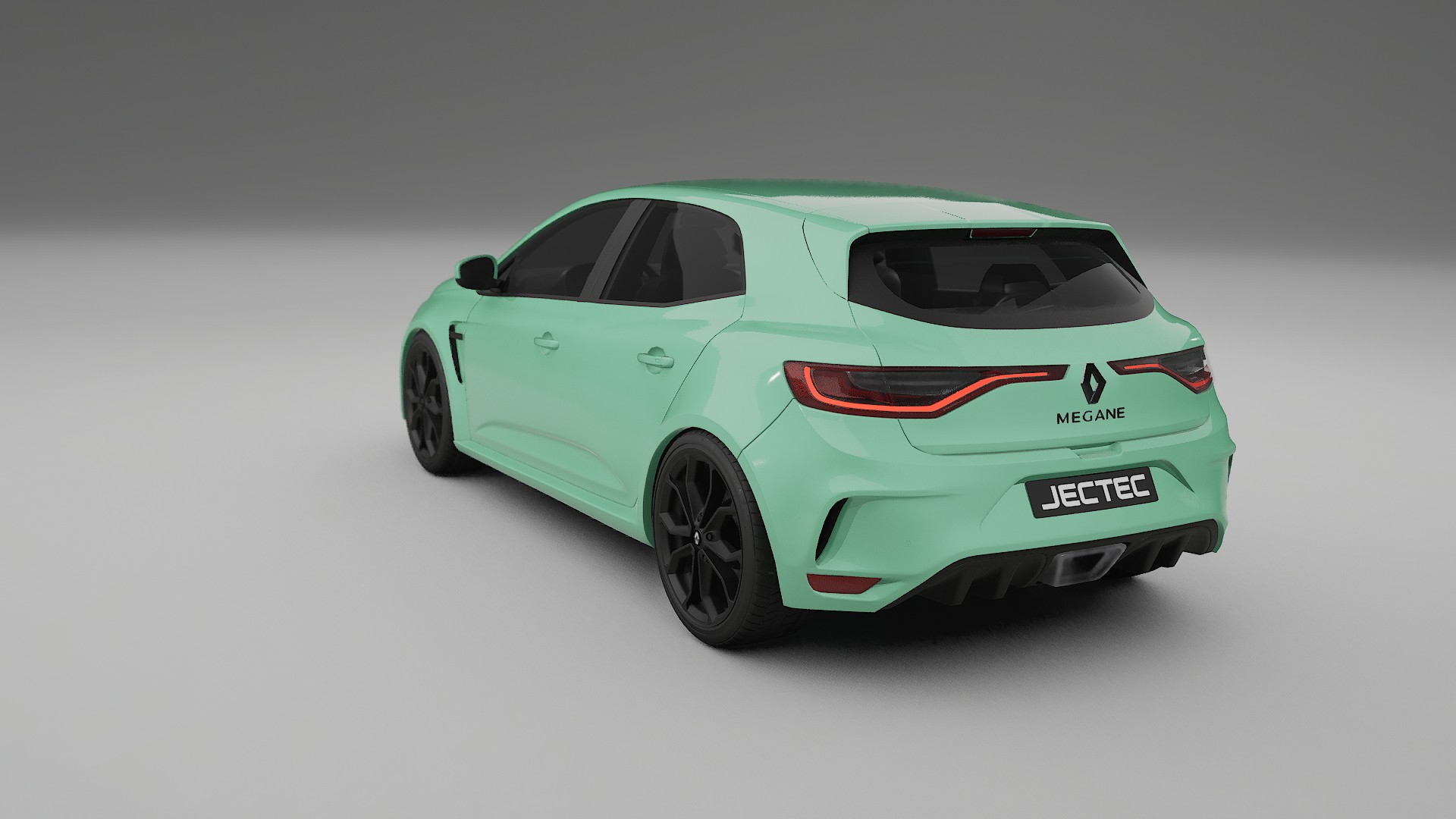 Renault Megane RS IV TPU Lackskyddsfilm | DUSTY Färgskiftande PPF – Komplett Förskuret Kit