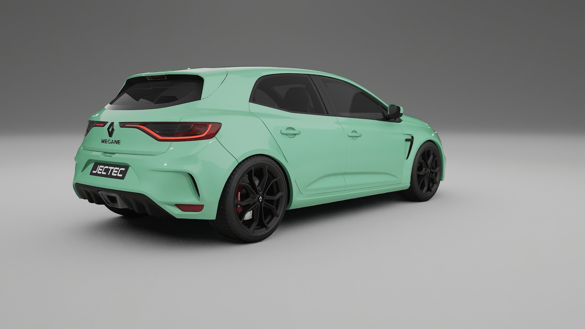 Renault Megane RS IV TPU Lackskyddsfilm | DUSTY Färgskiftande PPF – Komplett Förskuret Kit