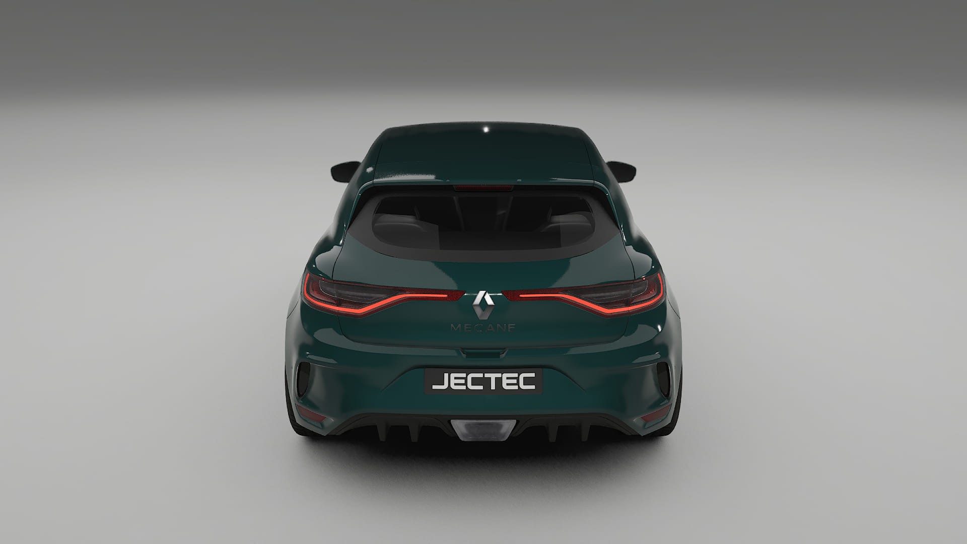 Renault Megane RS IV TPU Lackskyddsfilm | INFERNO Färgskiftande PPF – Komplett Förskuret Kit