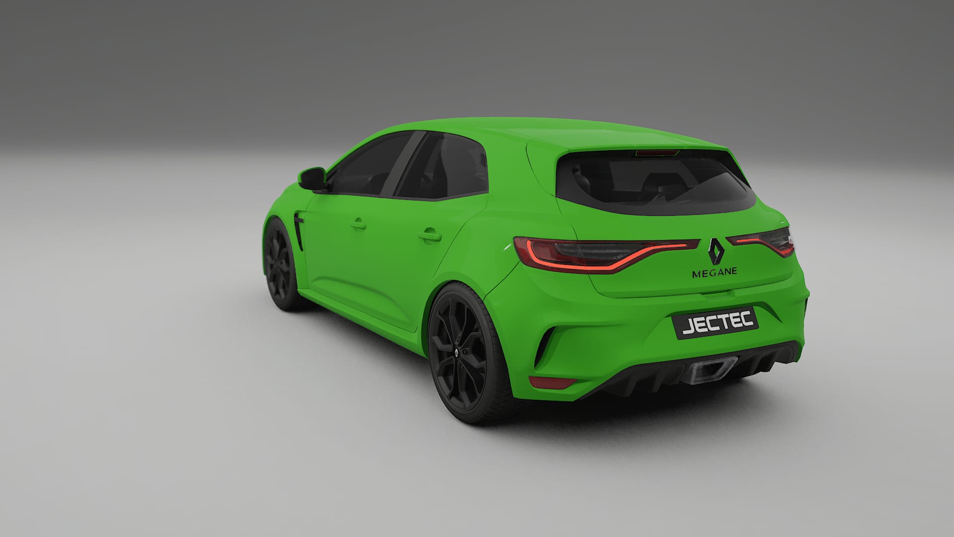Renault Megane RS IV TPU Lackskyddsfilm | VENOM Färgskiftande PPF – Komplett Förskuret Kit