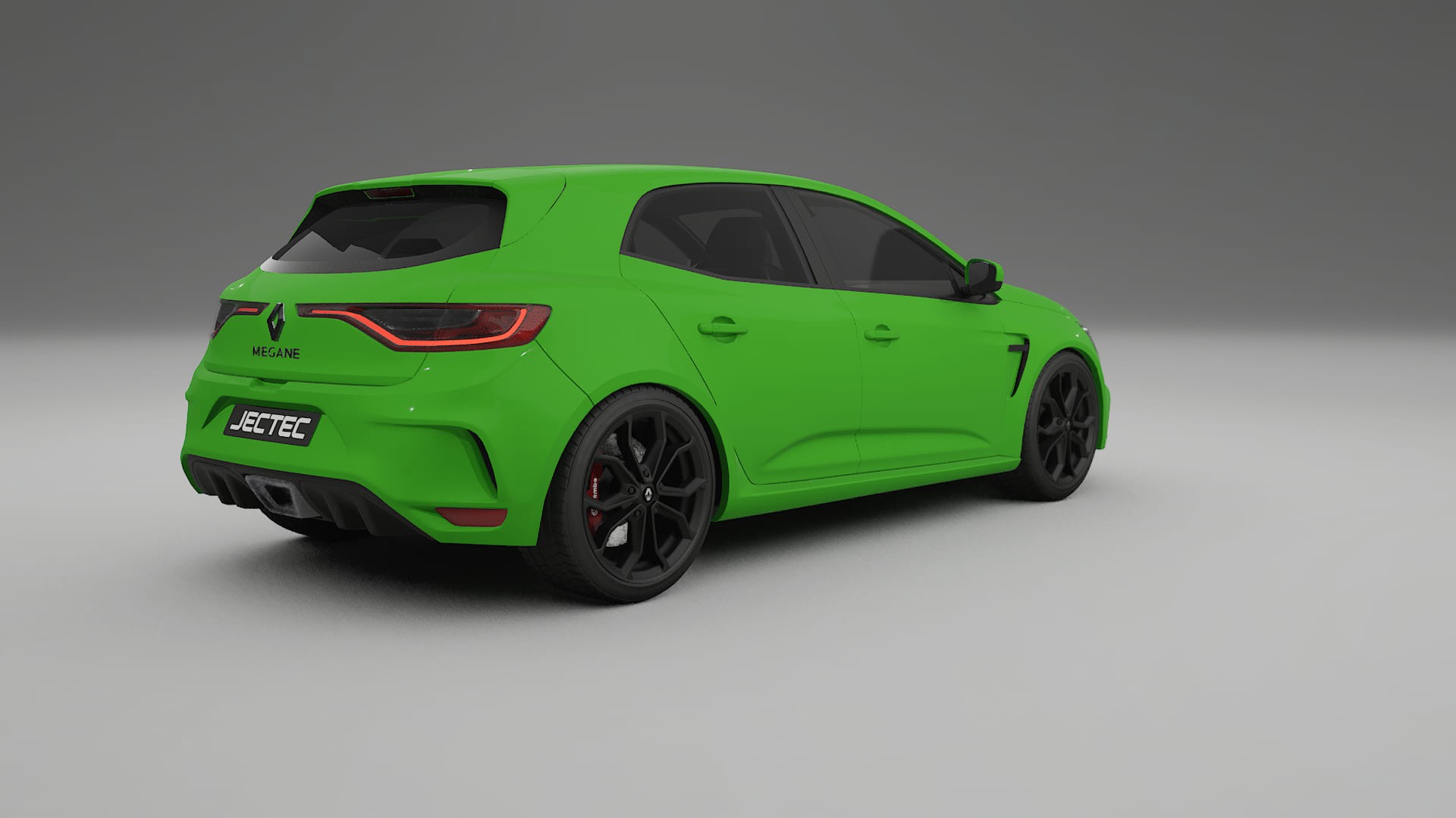 Renault Megane RS IV TPU Lackskyddsfilm | VENOM Färgskiftande PPF – Komplett Förskuret Kit