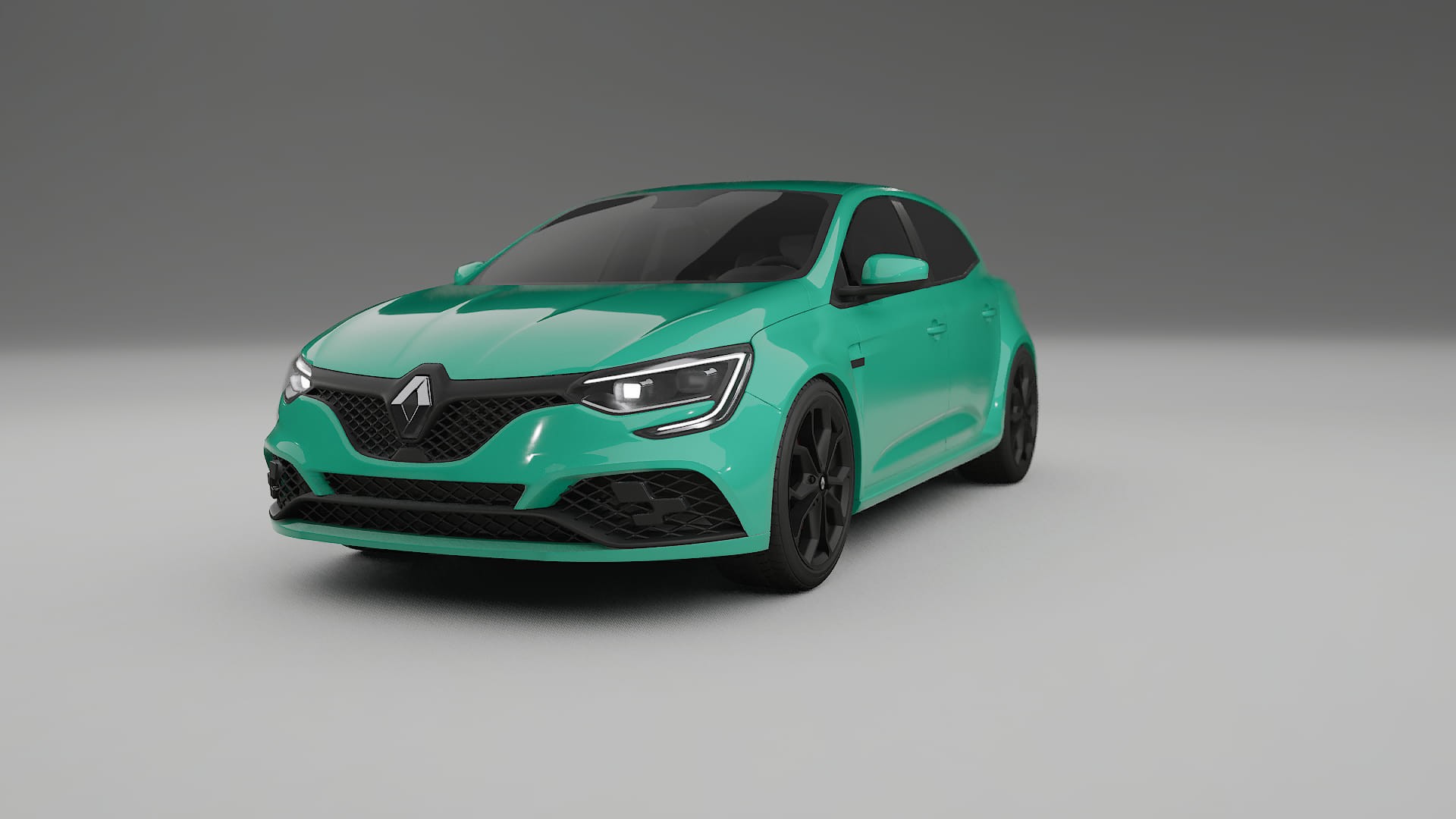 Renault Megane RS IV TPU Lackskyddsfilm | JEWEL Färgskiftande PPF – Komplett Förskuret Kit