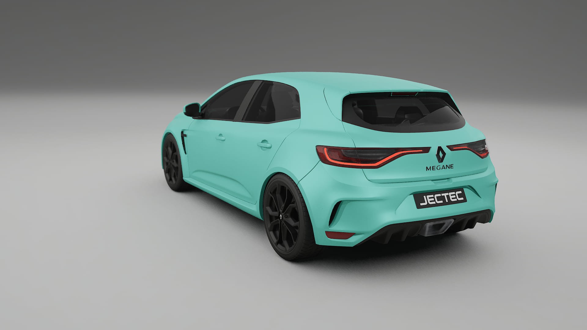 Renault Megane RS IV TPU Lackskyddsfilm | FROST Färgskiftande PPF – Komplett Förskuret Kit